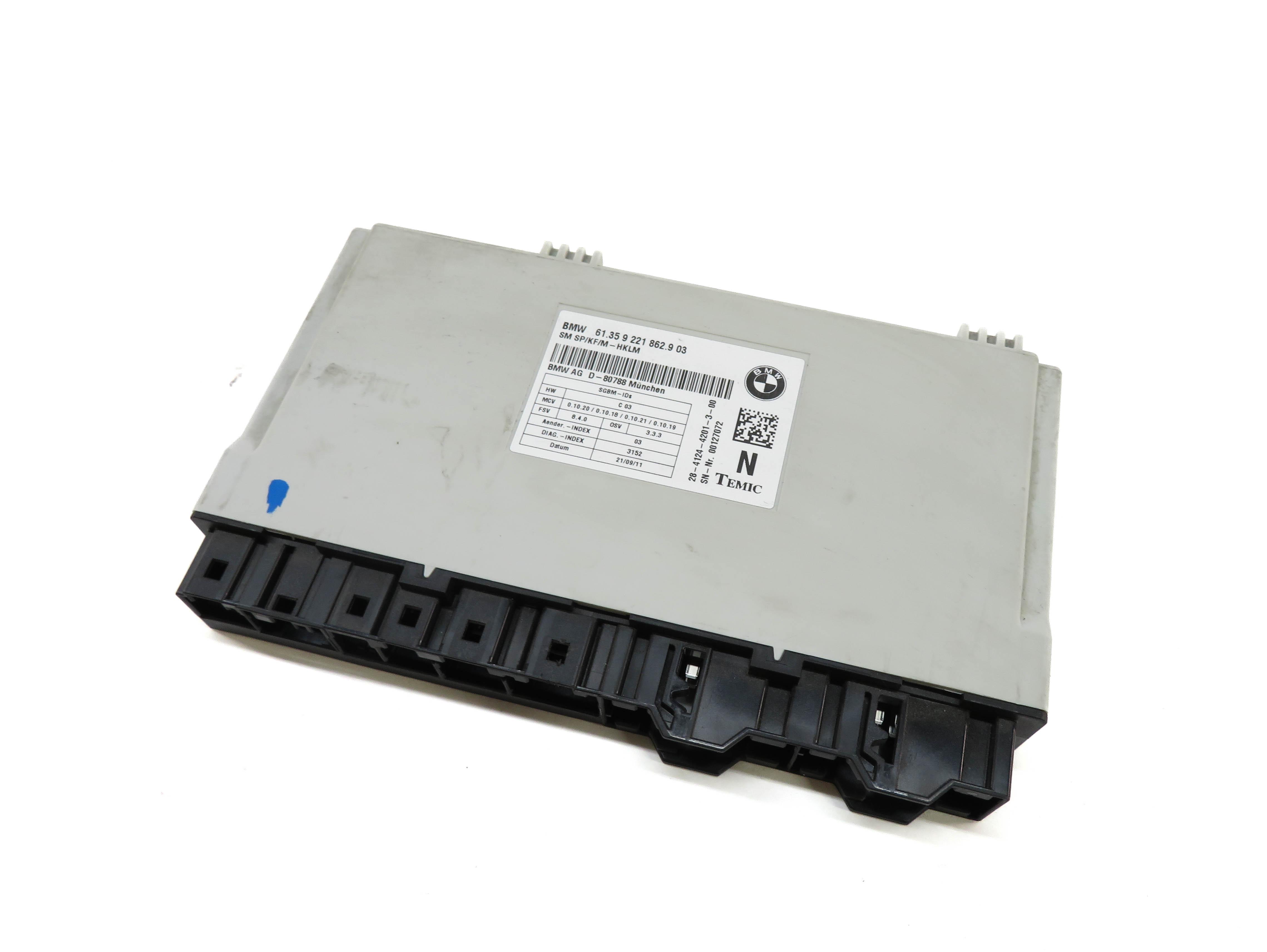 2010-2016 BMW 128i 328i 335i M3 X1 X5 X6 Z4 - FRONT MEMORY SEAT CONTROL MODULE — exact item pictured