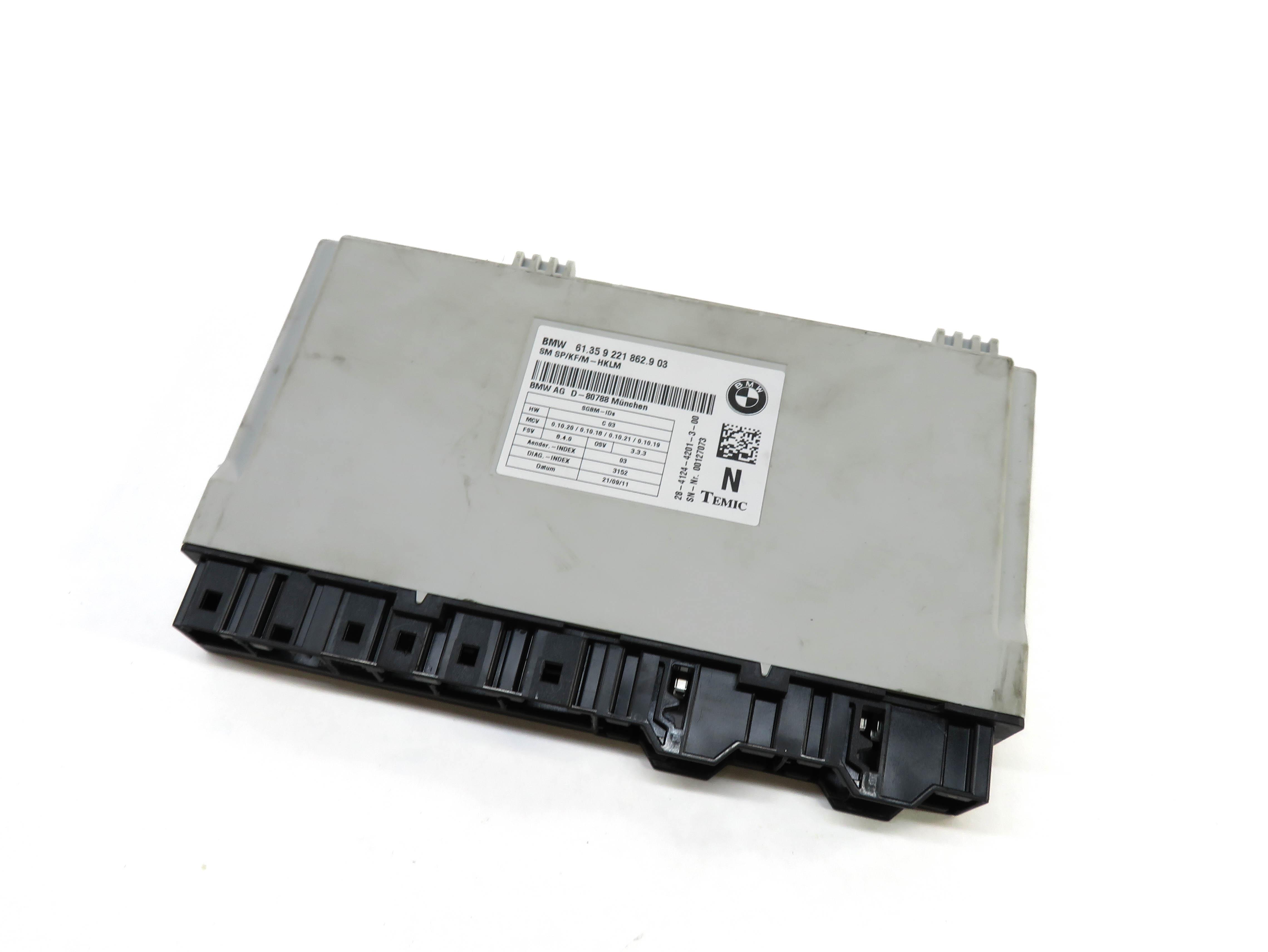 2010-2016 BMW 128i 328i 335i M3 X1 X5 X6 Z4 - FRONT MEMORY SEAT CONTROL MODULE — exact item pictured