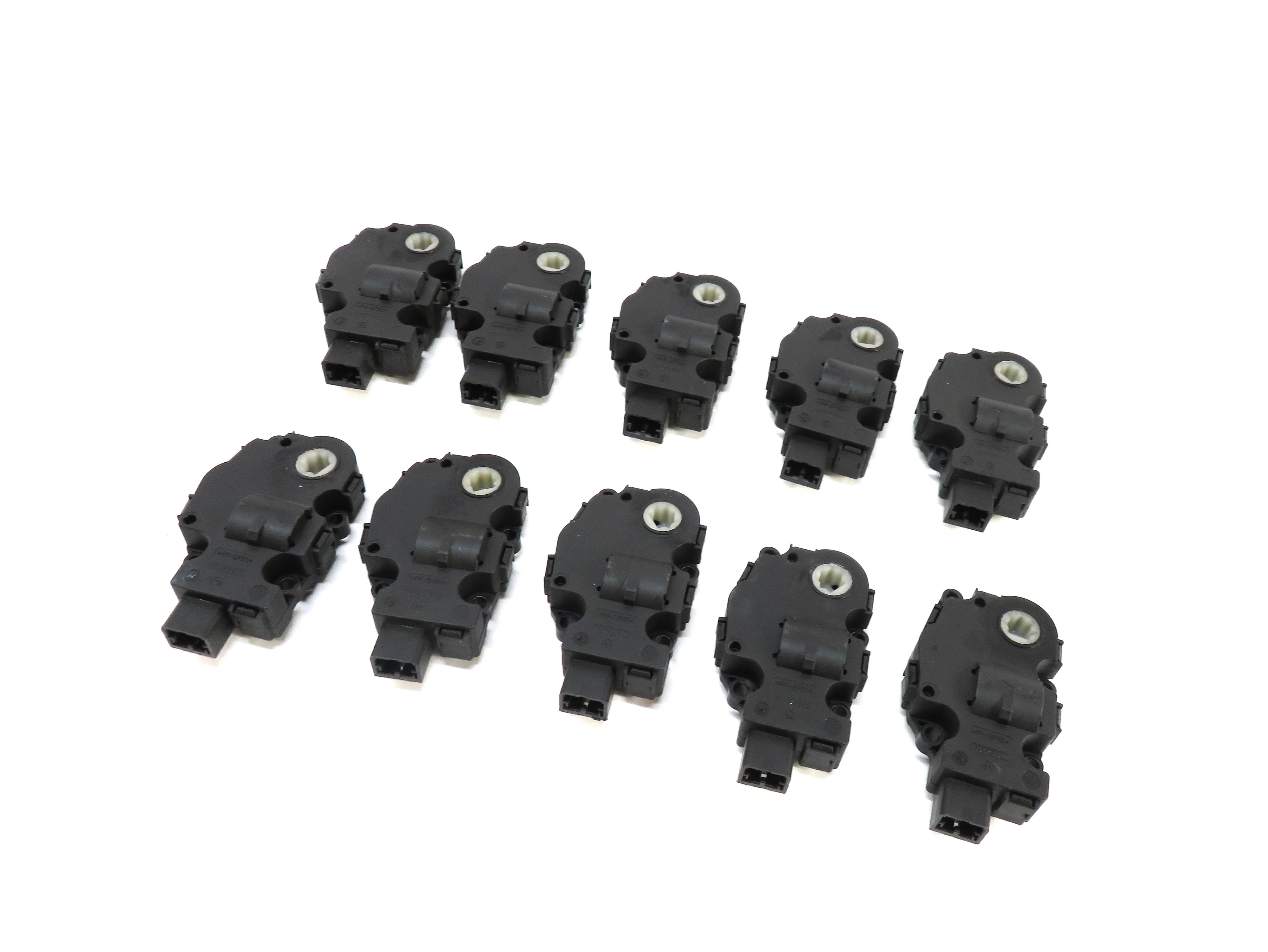 2012 BMW X5 (E70) FRONT HEATER A/C AIR BOX BLEND DOOR ACTUATOR MOTOR SET-10 — exact item pictured