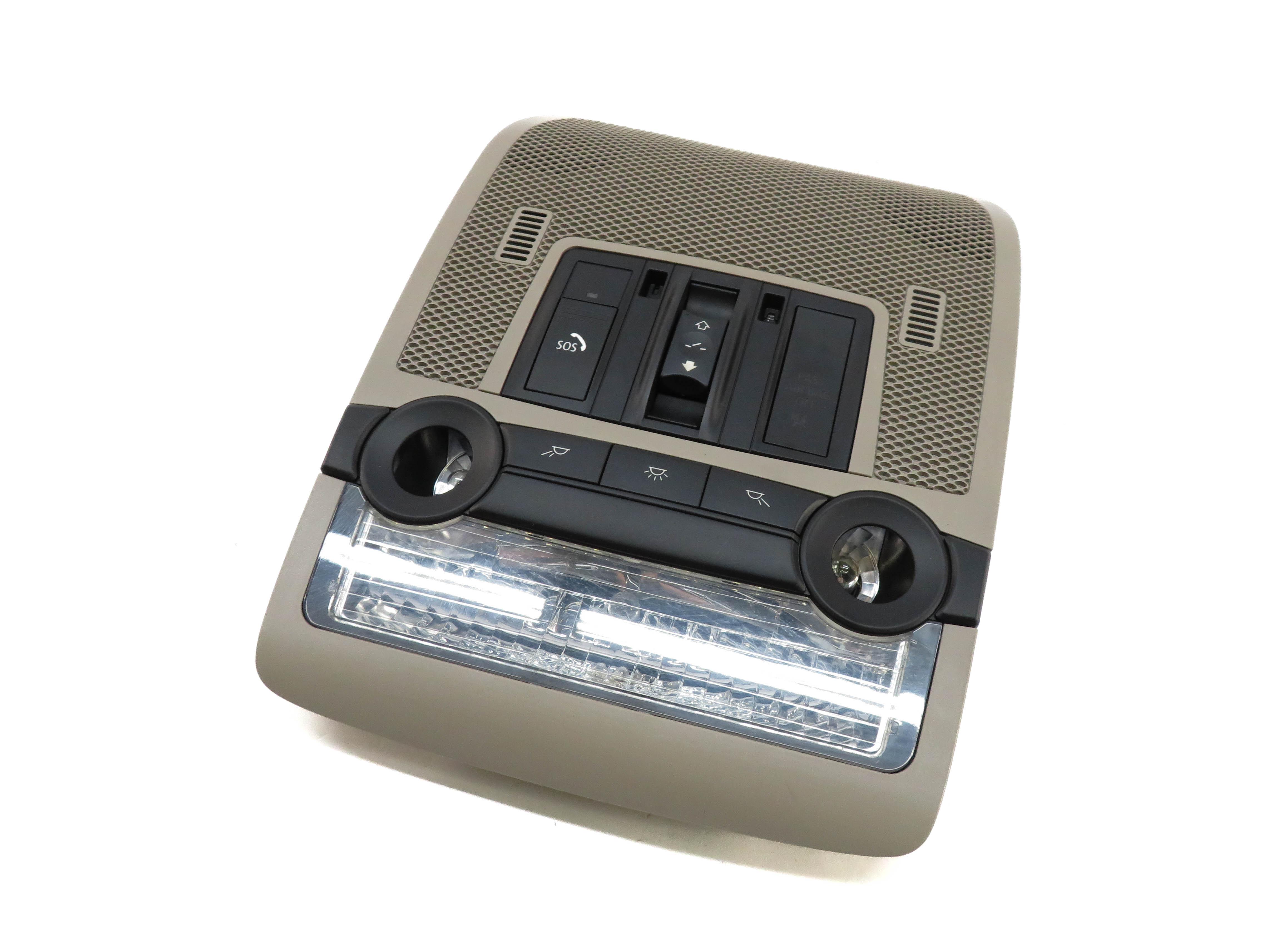 2012 BMW X5 (E70) FRONT DOMELIGHT MAP READING COURTESY DOME LIGHT LAMP (BEIGE) — exact item pictured
