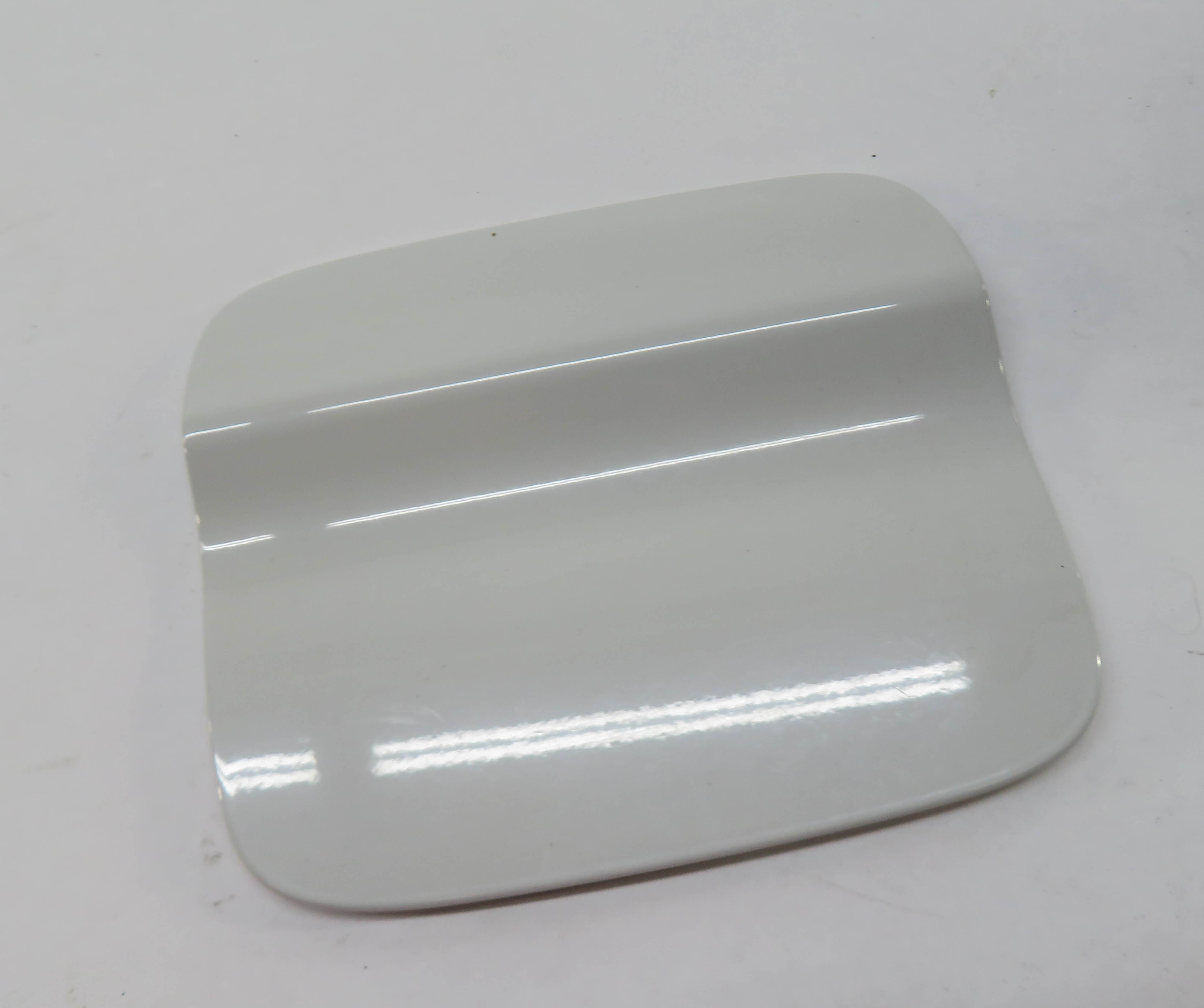 2014-2018 BMW X5 (F15) FUEL TANK FILLER DOOR COVER LID TRIM (ALPINE WHITE 300) — exact item pictured