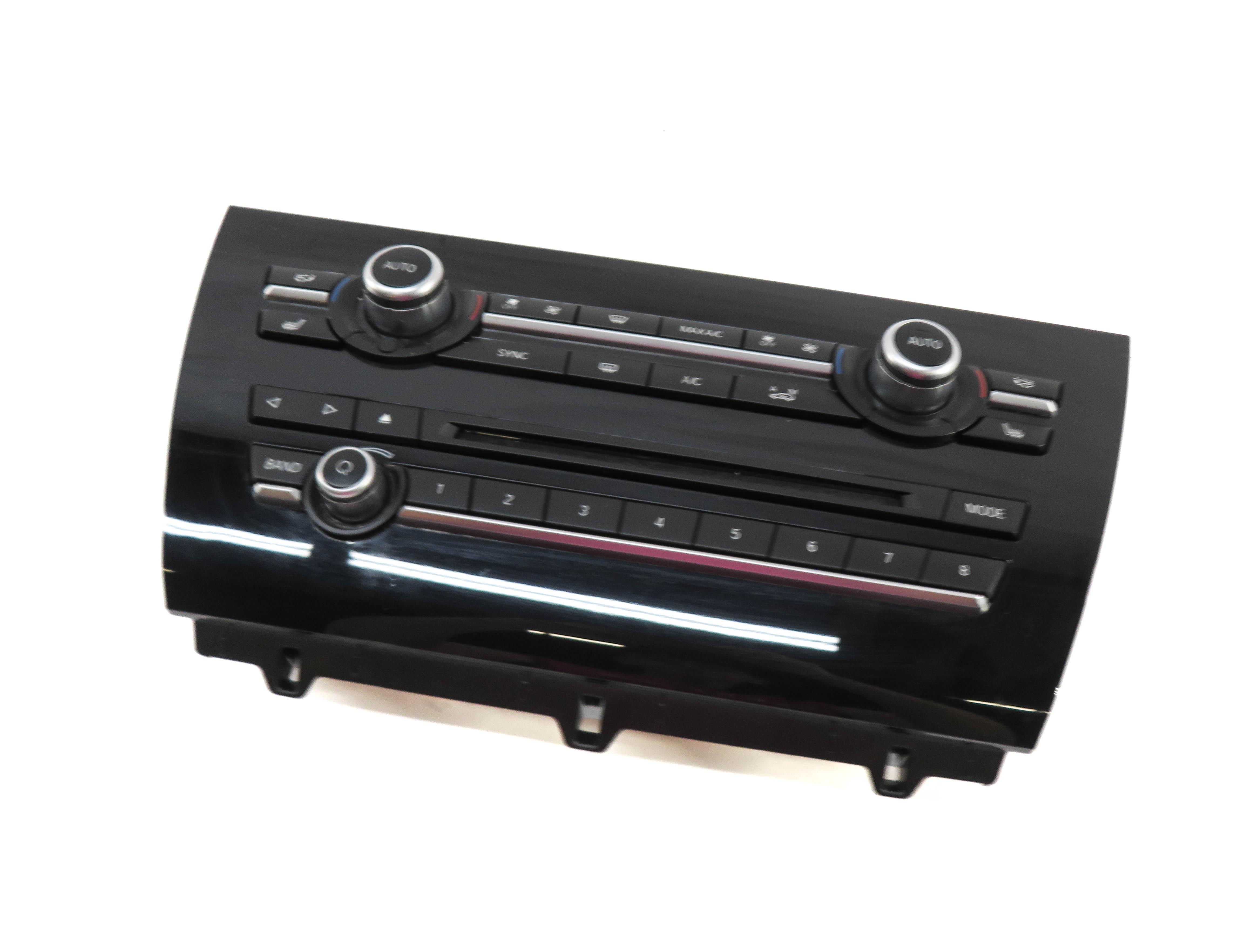 2014-2018 BMW X5 (F15 F85) FRONT HEATER A/C TEMPERATURE CLIMATE CONTROL PANEL — exact item pictured