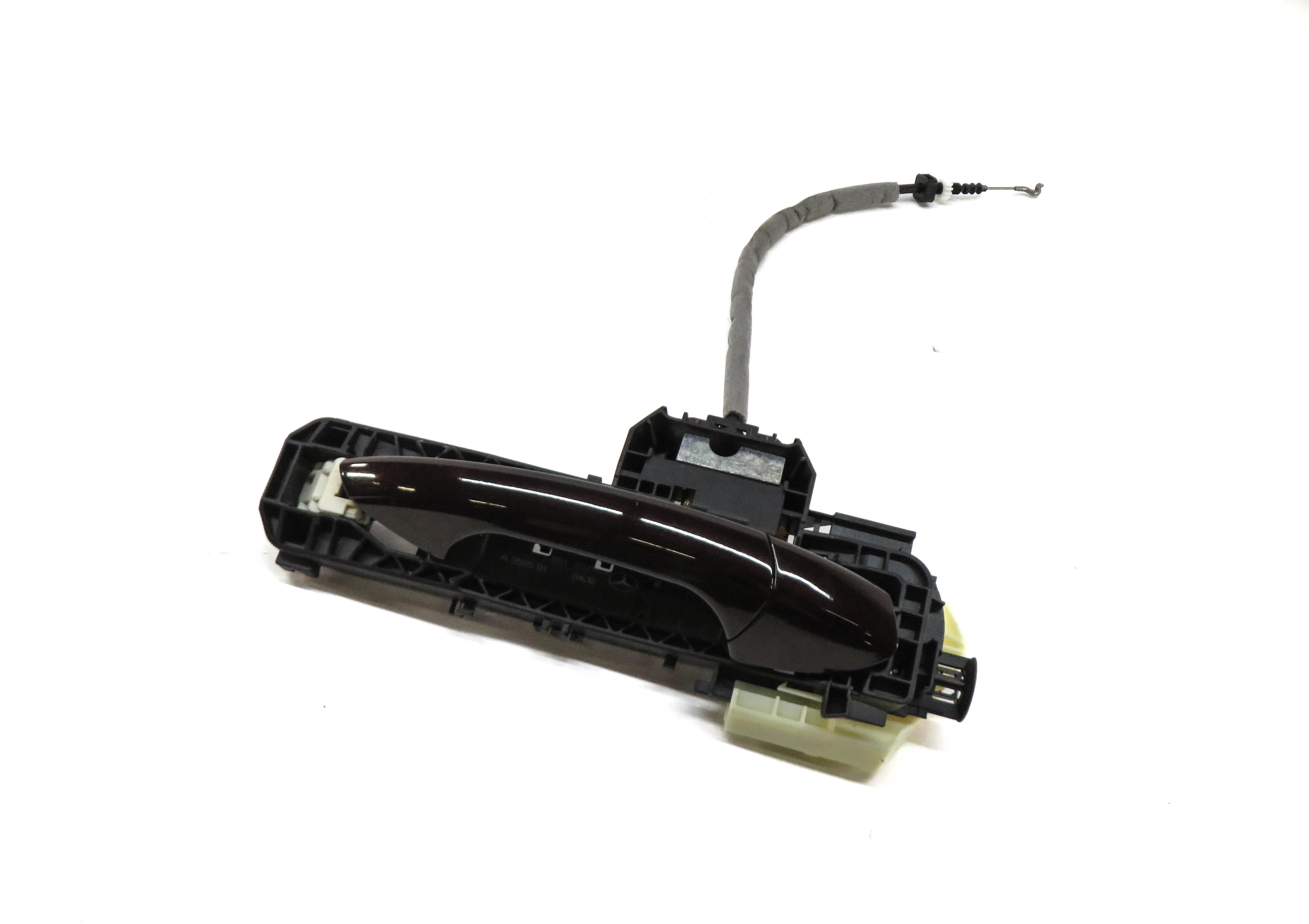 08-17 MERCEDES C E GL ML (W204 W212 W166 X166) RIGHT REAR DOOR HANDLE (BROWN) — exact item pictured