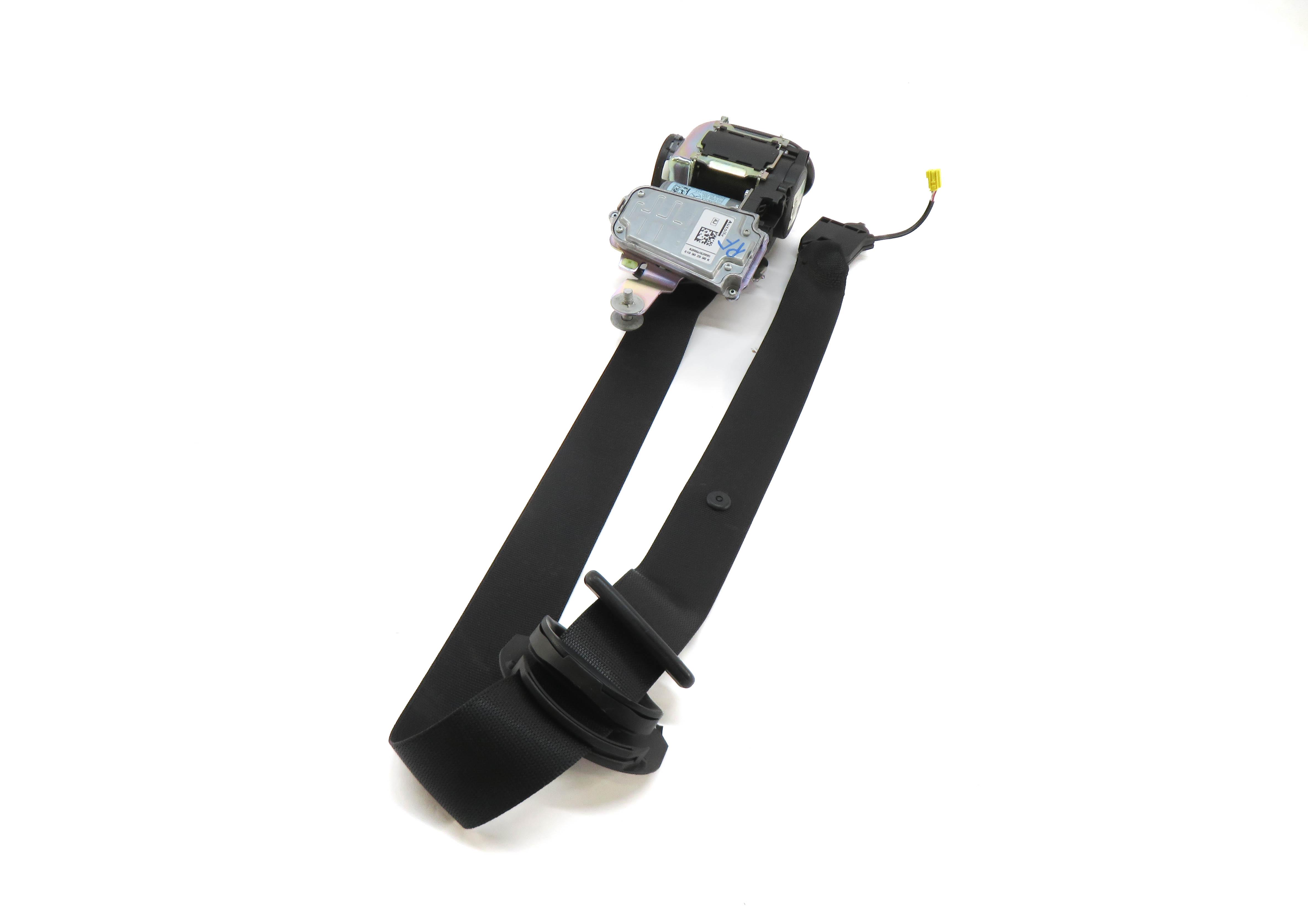 10-11 MERCEDES E-CLASS (W212) RIGHT FRONT PASSENGER SEATBELT RETRACTOR (BLACK) — exact item pictured
