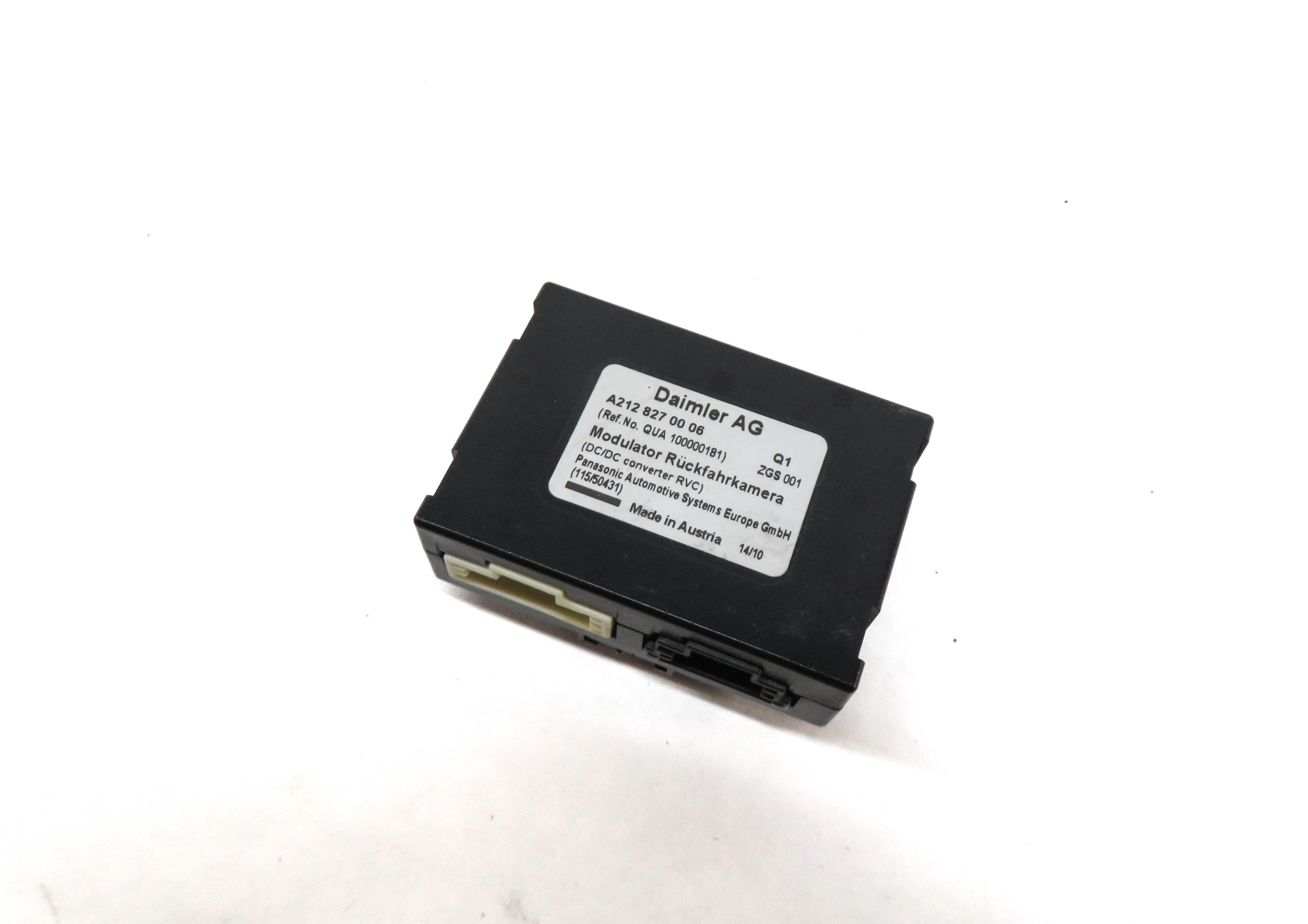 2010-2014 MERCEDES C E CLS CLASS (W204 W212 C218) REARVIEW CAMERA CONTROL MODULE — exact item pictured