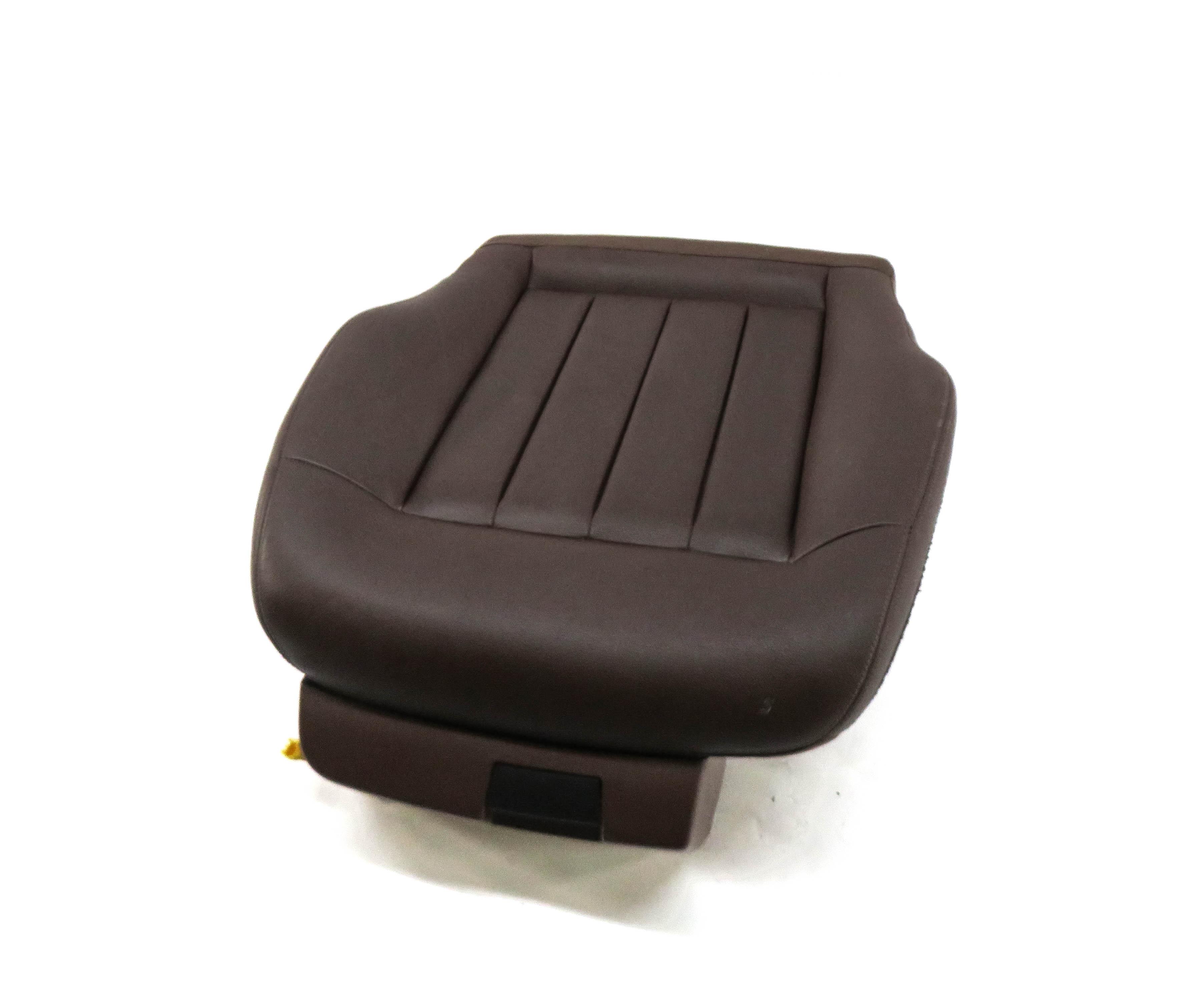 2010 MERCEDES E350 (W212) RIGHT PASSENGER LOWER BOTTOM HEATED SEAT CUSHION BROWN — exact item pictured