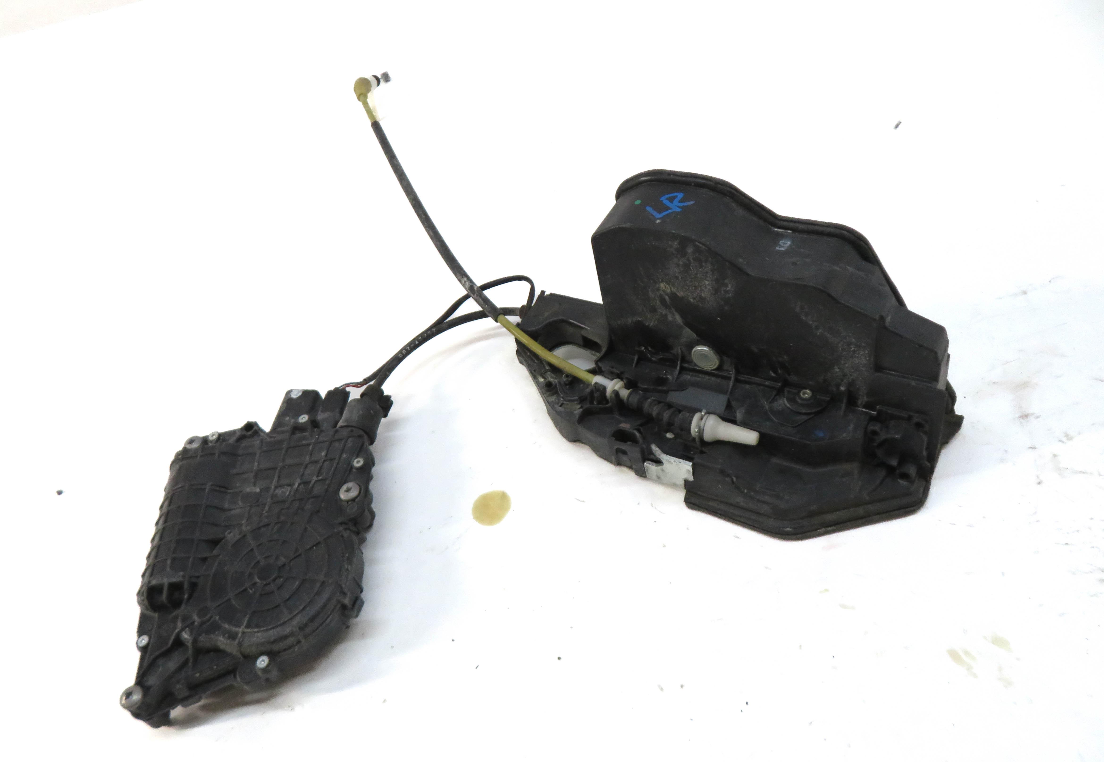 2011-2015 BMW 740i 750i 760i (F01 F02 F04) LEFT REAR DOOR LATCH (SOFT CLOSE) — exact item pictured
