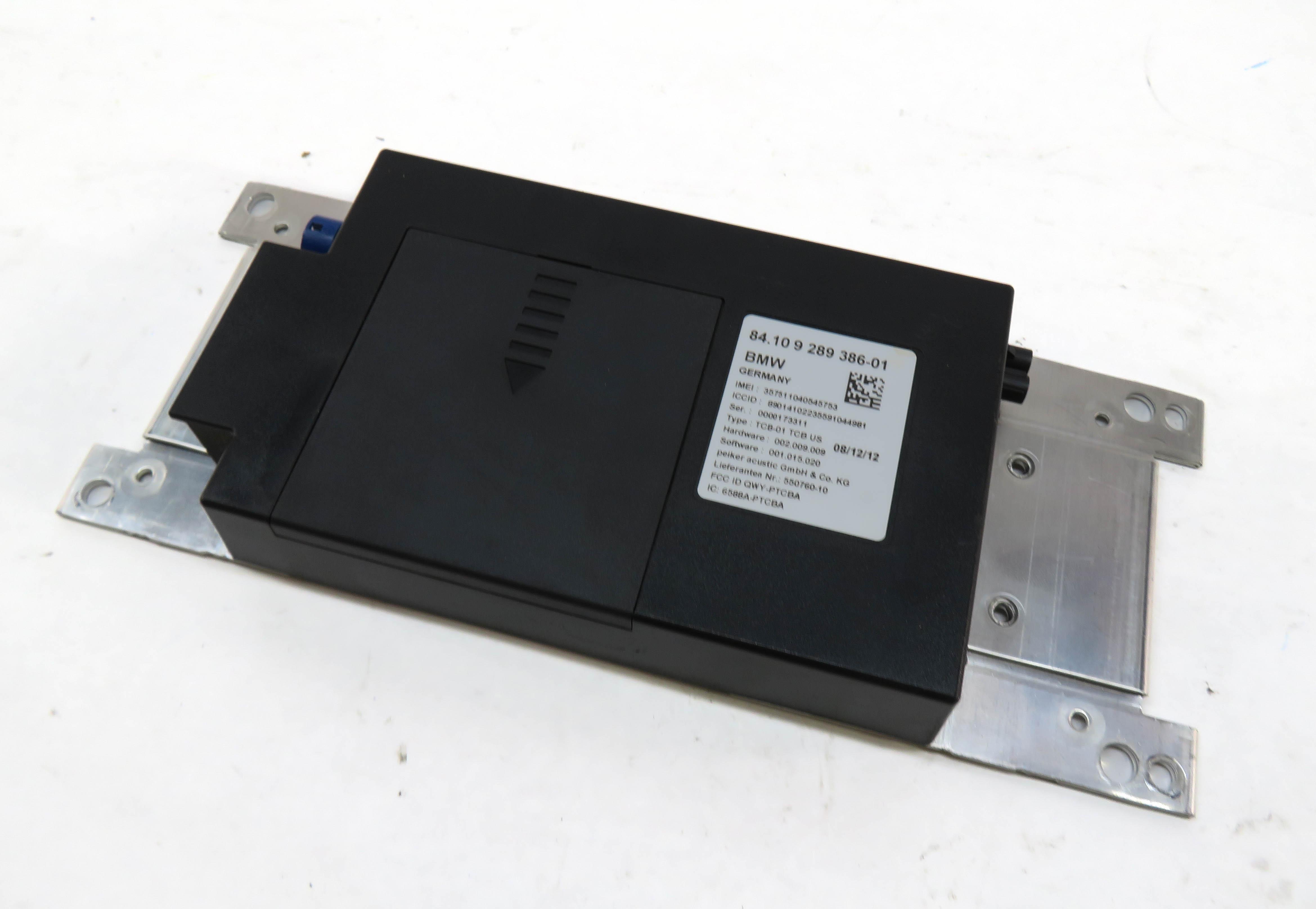 2013 BMW 750i (F01) BLUETOOTH TELEMATICS COMMUNICATION CONTROL MODULE — exact item pictured