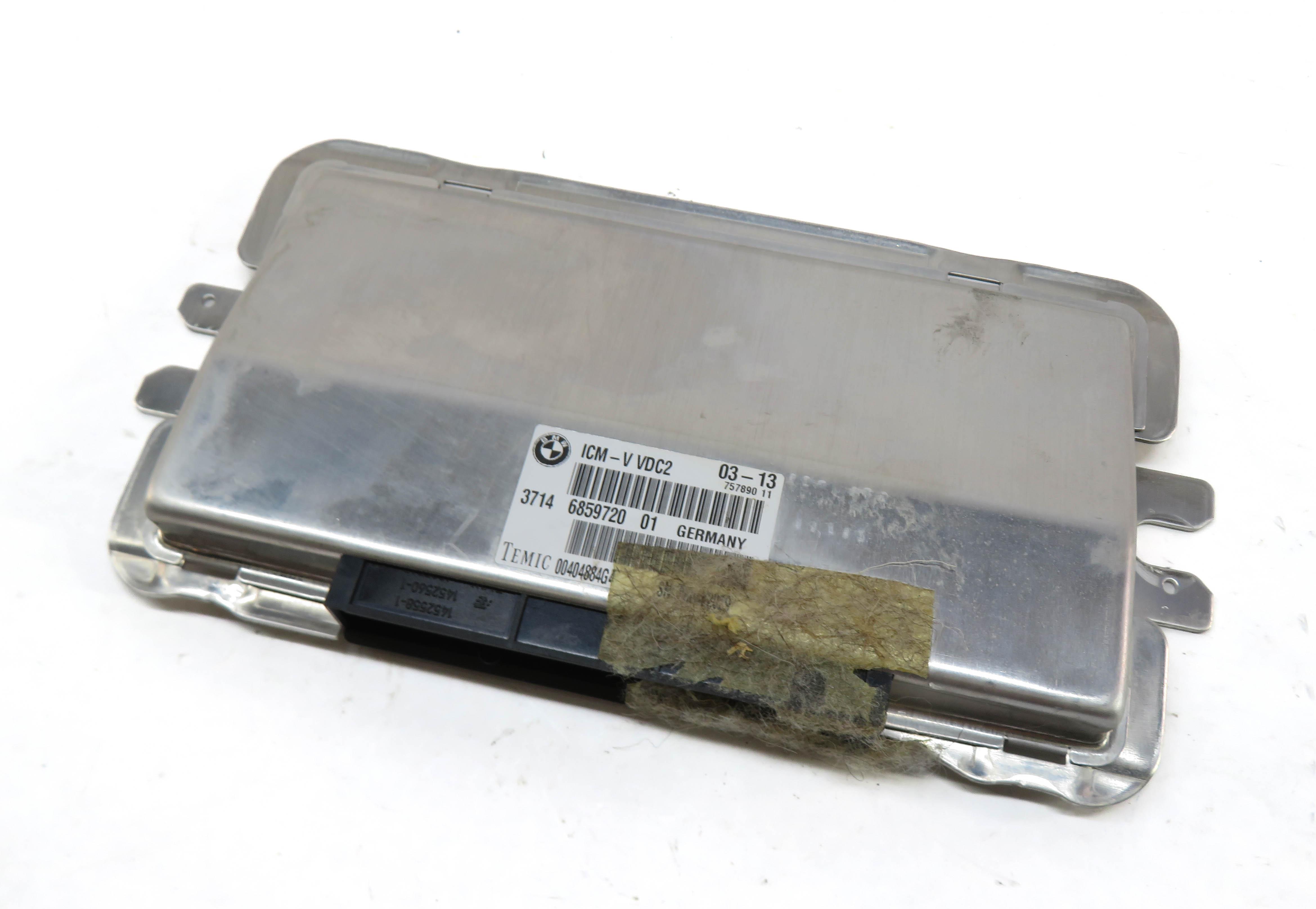 2010-2015 BMW 528i 535i 550i 740i 750i (F01 F10) VDC SUSPENSION CONTROL MODULE — exact item pictured