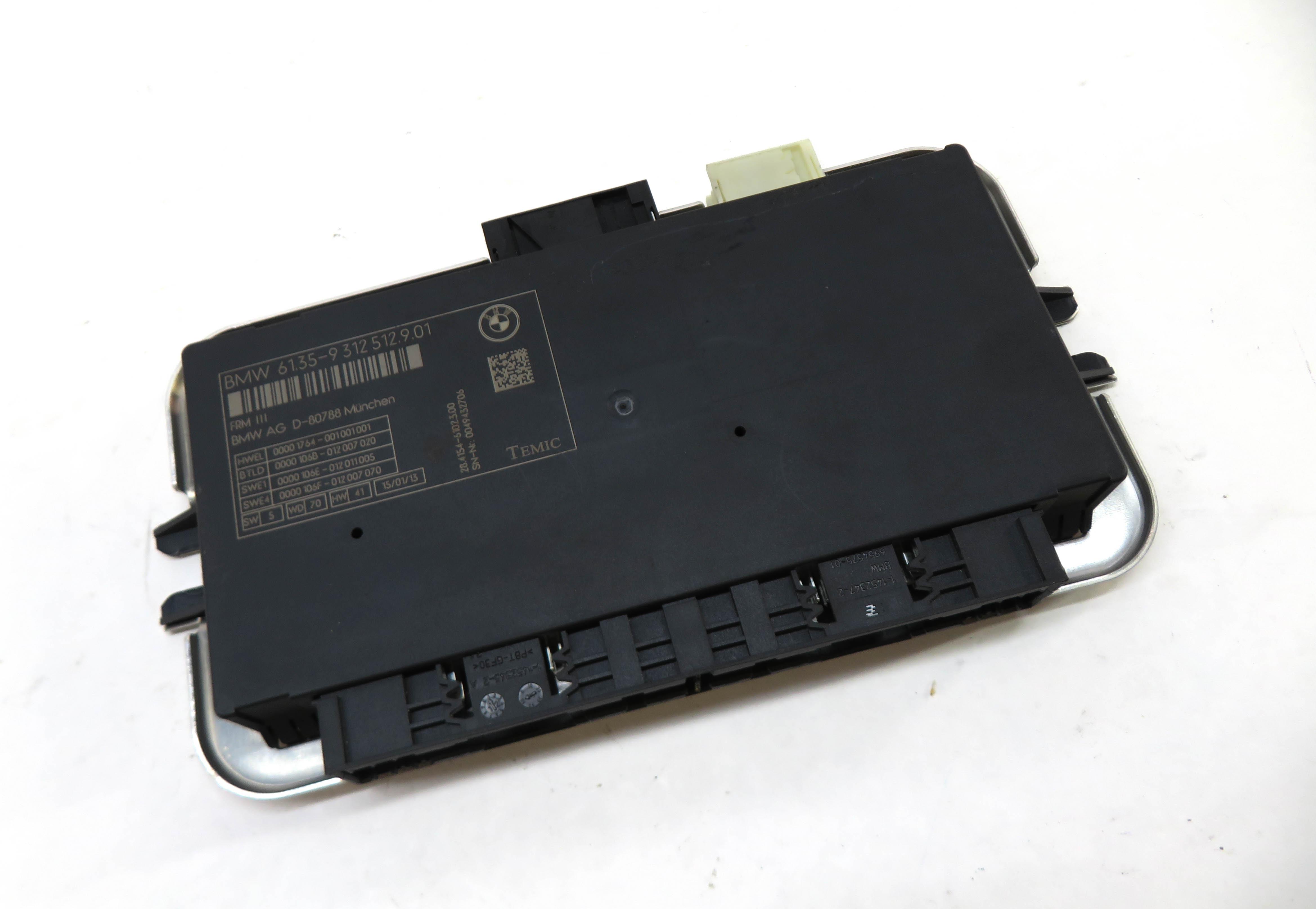 13-15 BMW 535iGT 550iGT 740i 750i 760i (F01 F02 F07) BODY LIGHT CONTROL MODULE — exact item pictured