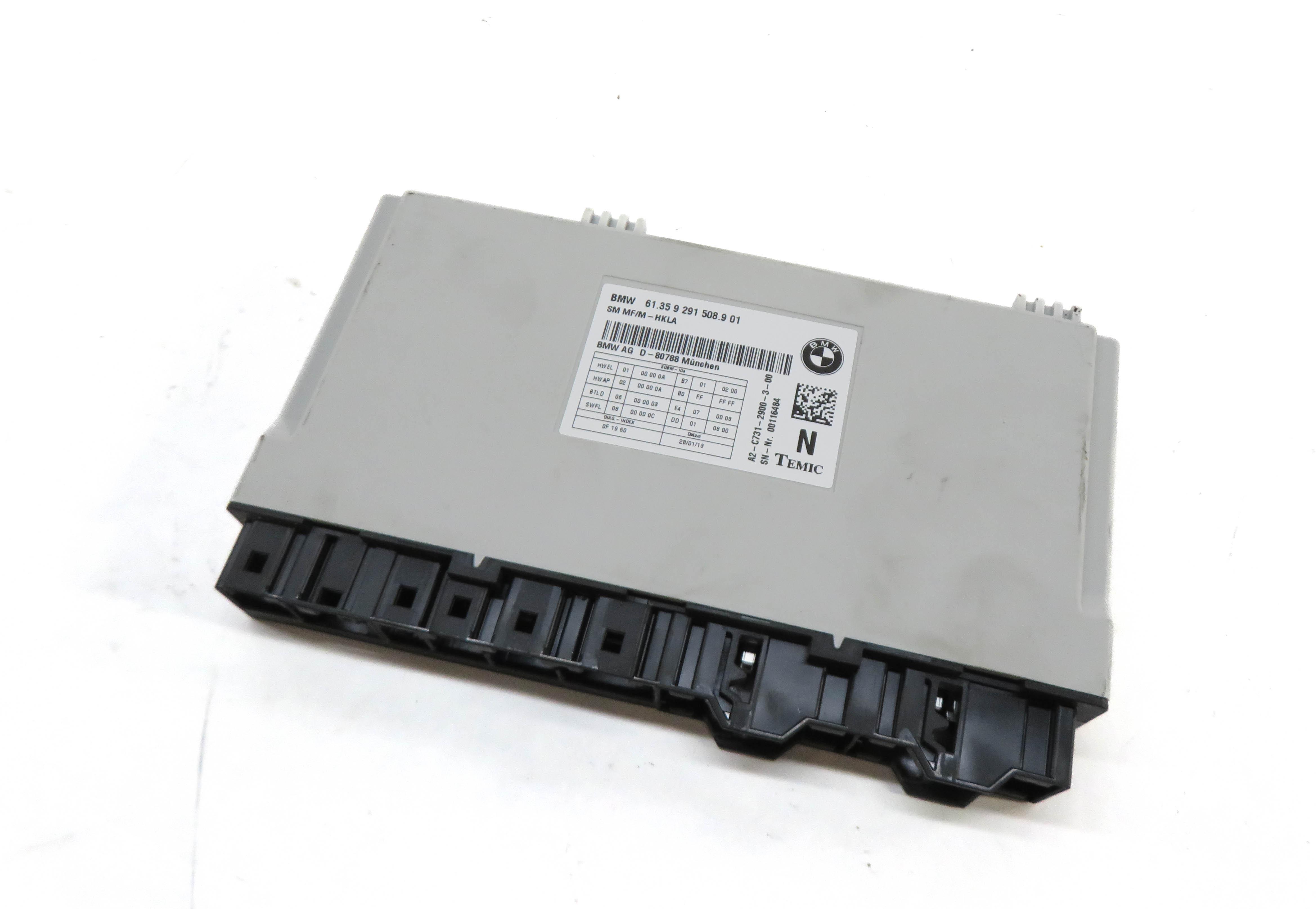 2010-2017 BMW 528i 535i 550i 650i 740i 750i (F01 F10) DRIVER COMFORT SEAT MODULE — exact item pictured
