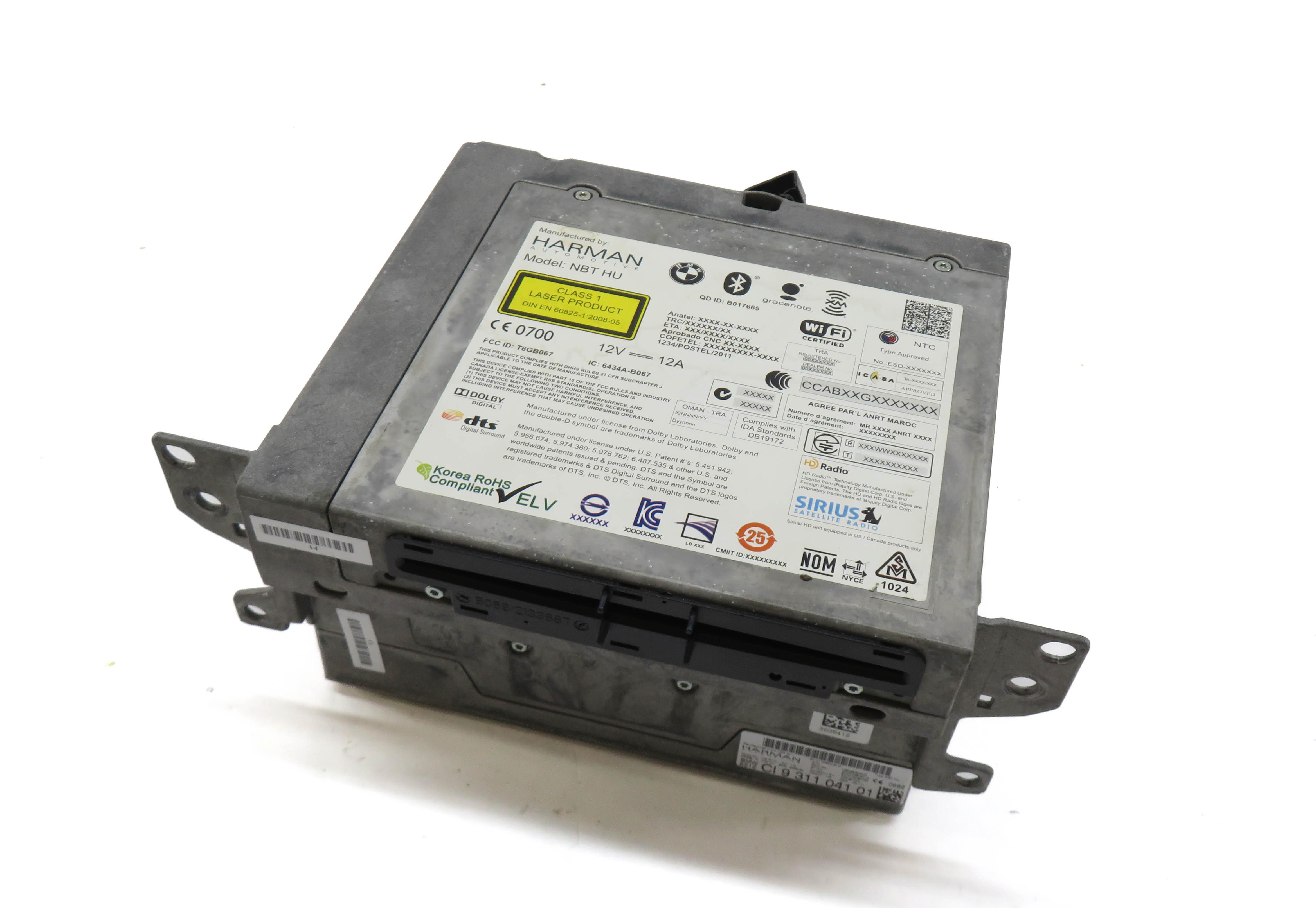 12-14 BMW 3 5 6 7 (F01 F06 F07 F10 F10 F12) AM/FM CD NAVIGATION STEREO RECEIVER — exact item pictured