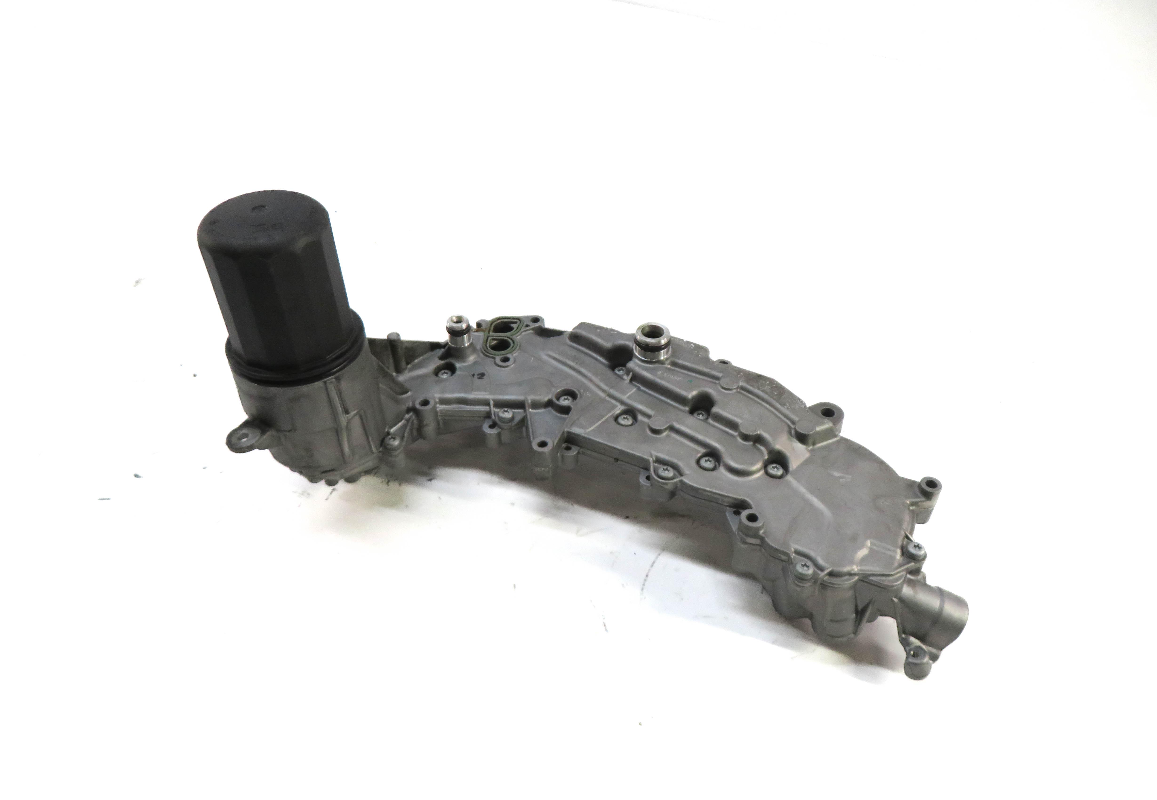 2009 PORSCHE CAYMAN (987) 2.9L M96 ENGINE OIL COOLER FILTER HOUSING — exact item pictured