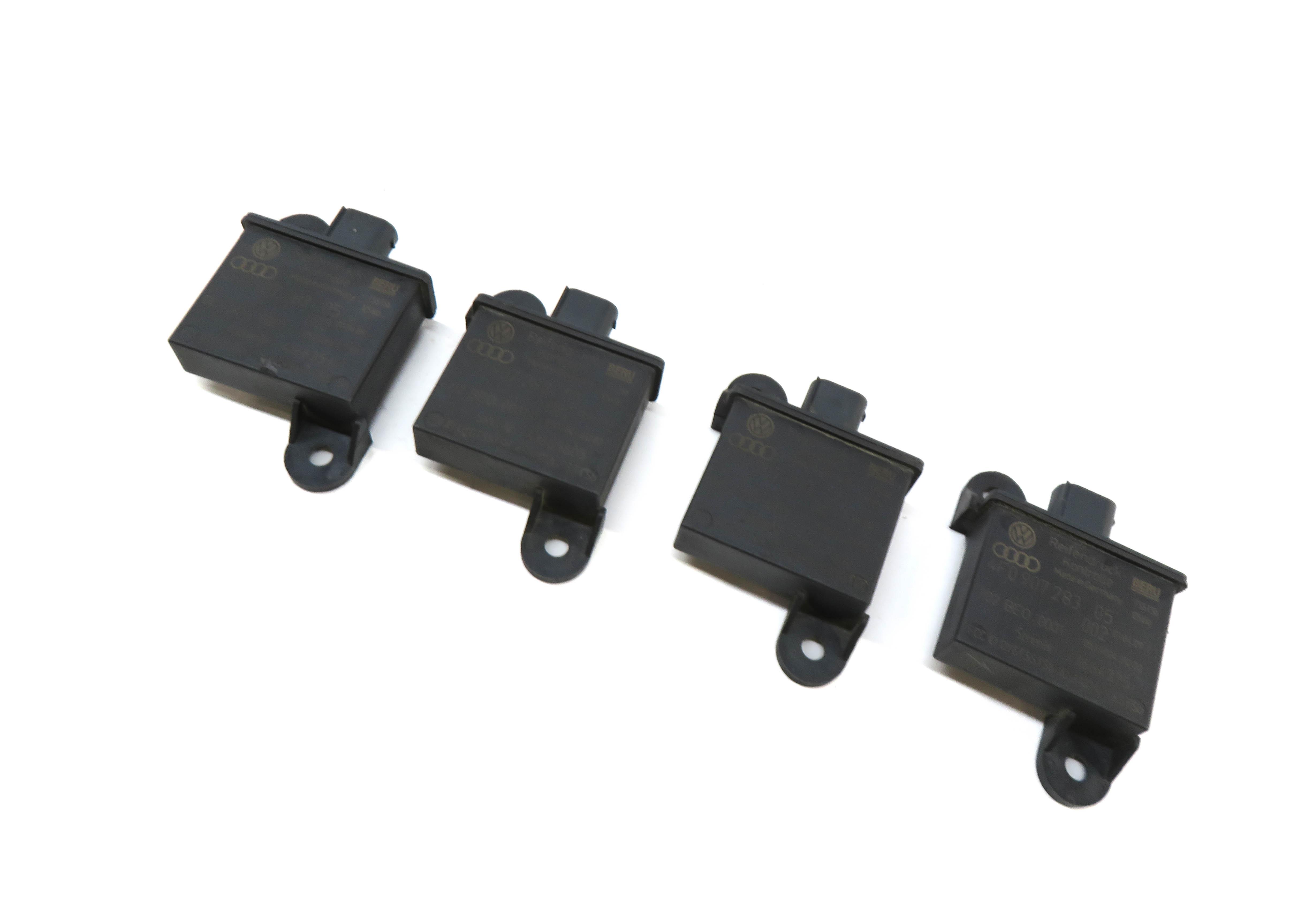 2009 PORSCHE CAYMAN (987) TPMS TIRE AIR PRESSURE SENSOR TRIGGER MODULE SET-4 — exact item pictured