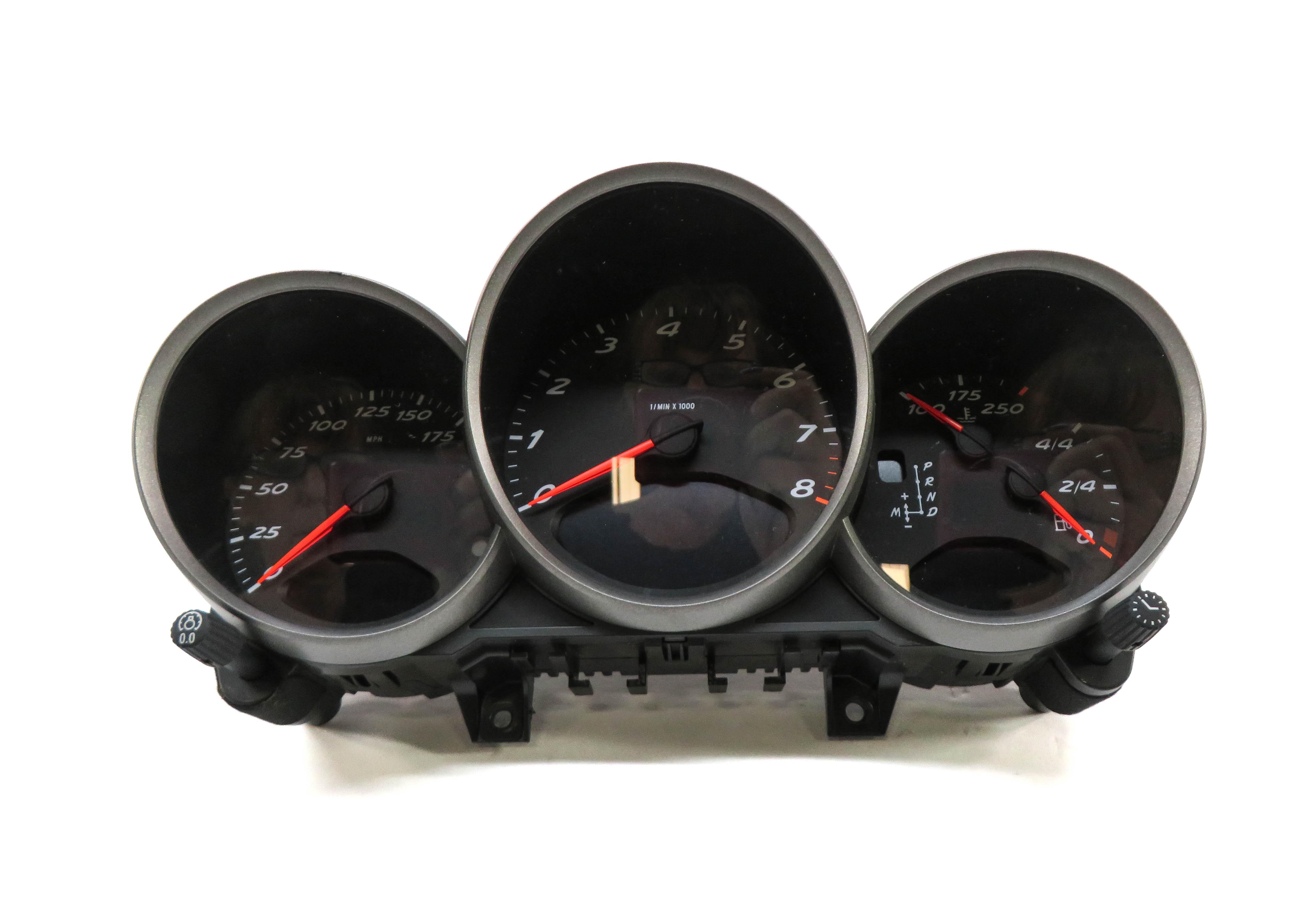 09-12 PORSCHE BOXSTER CAYMAN (987) SPEEDOMETER INSTRUMENT GAUGE CLUSTER (79k) — exact item pictured