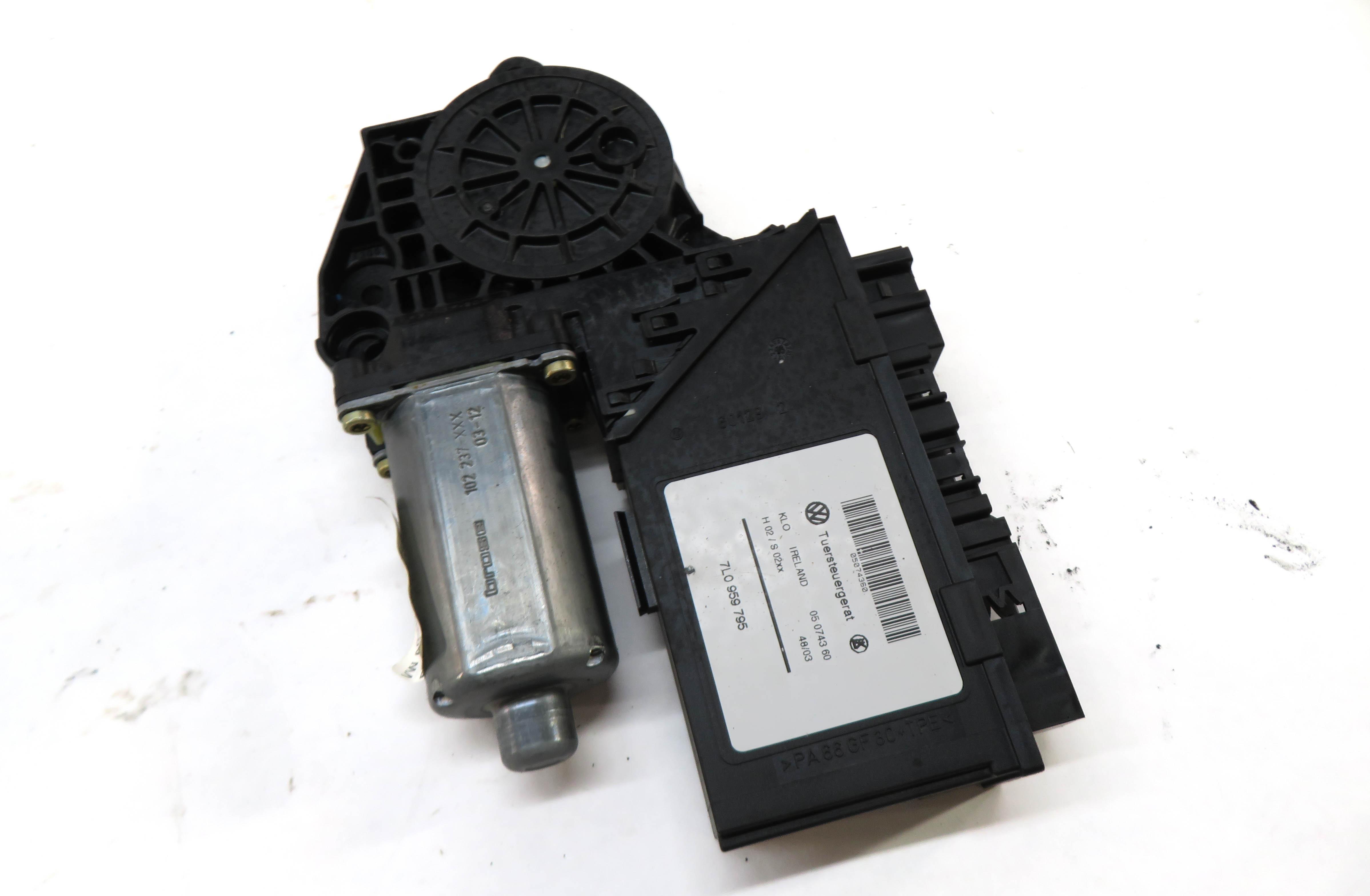 2003-2010 PORSCHE CAYENNE (955 957) LEFT REAR DOOR POWER WINDOW MOTOR — exact item pictured