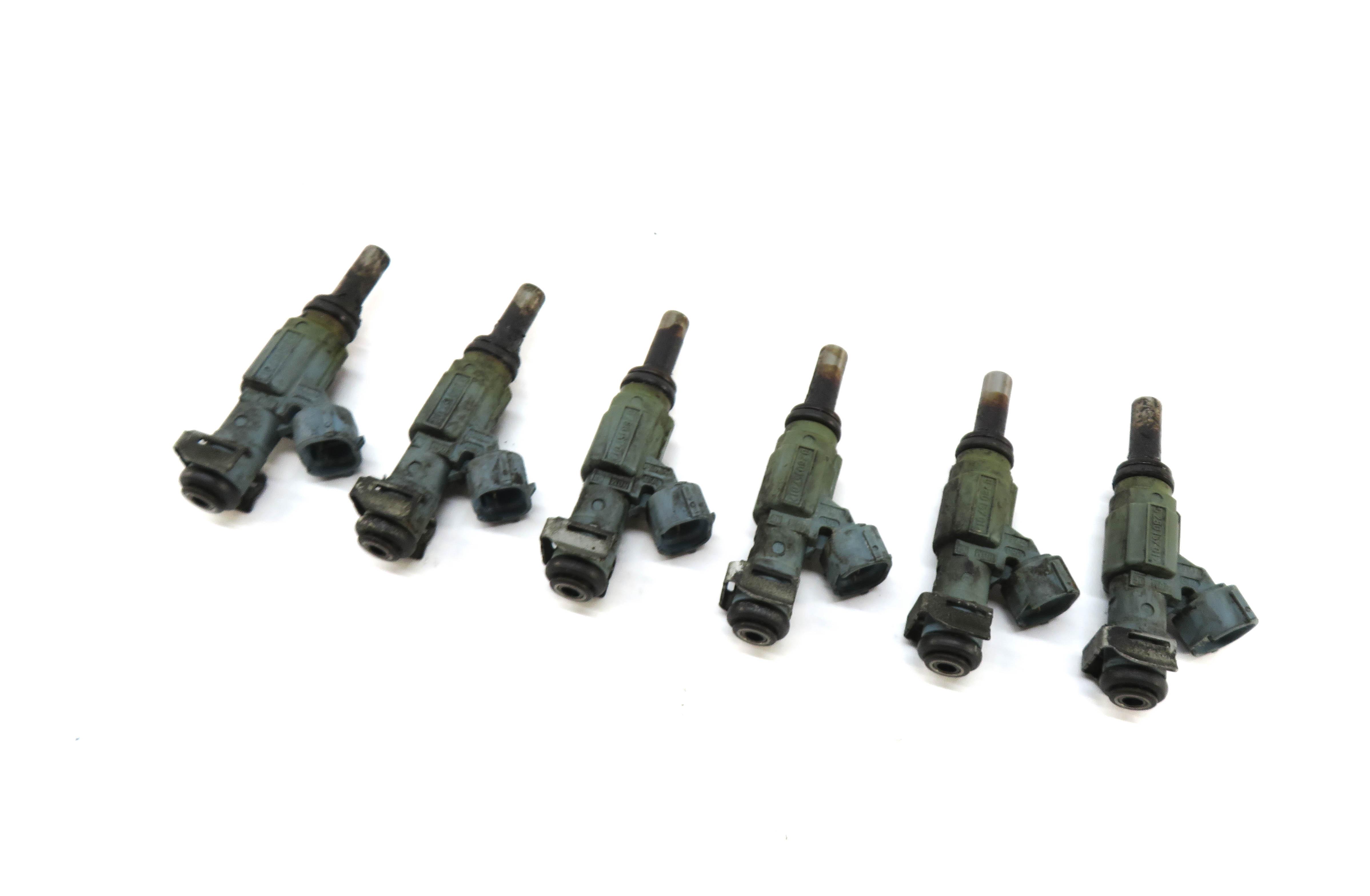 2004-2006 PORSCHE CAYENNE (955) 3.2L VR6 ENGINE FUEL INJECTOR SET-6 — exact item pictured
