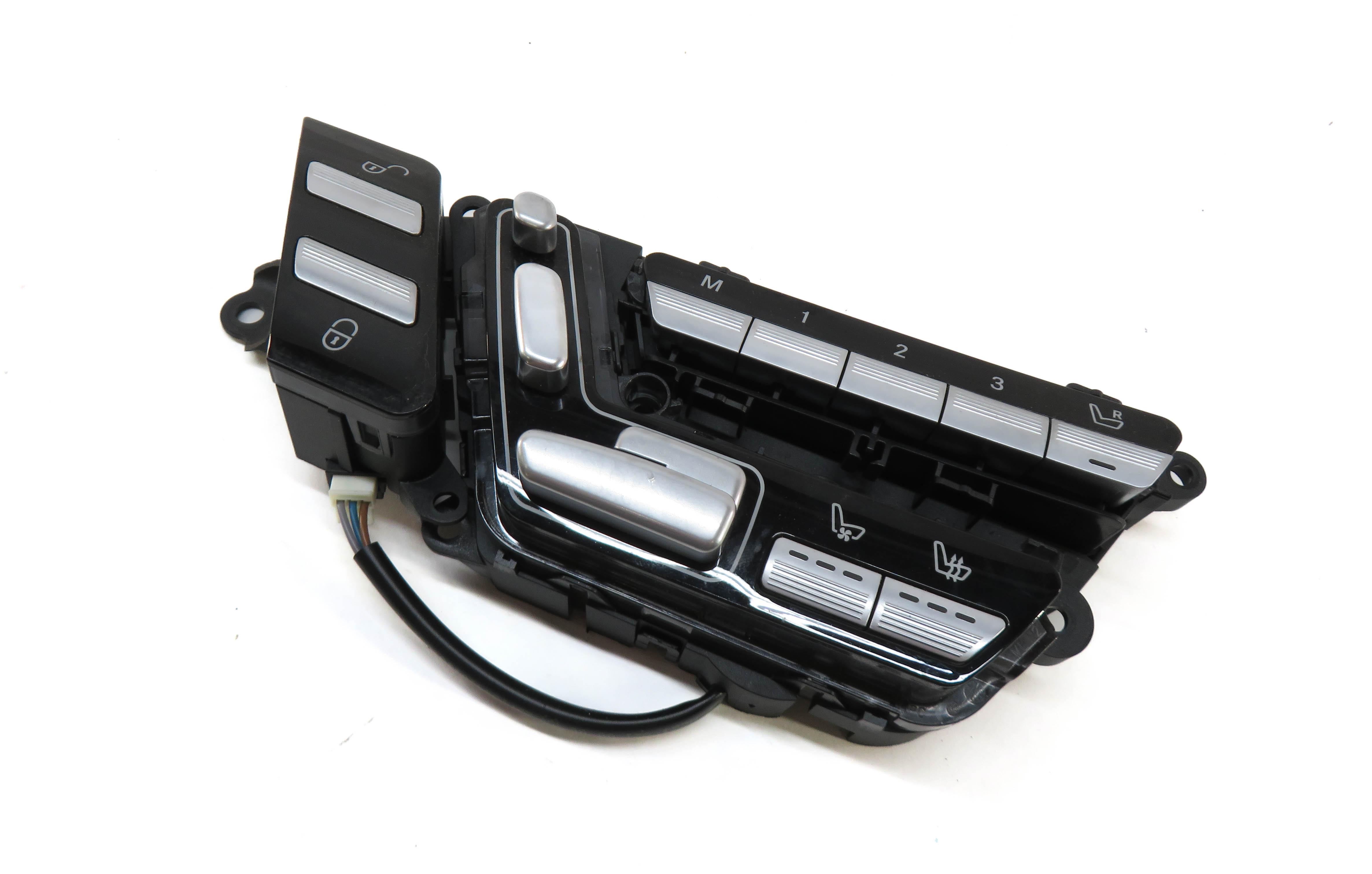 2007-2014 MERCEDES CL S CLASS (W216 W221) LEFT FRONT DRIVER MEMORY SEAT SWITCH — exact item pictured
