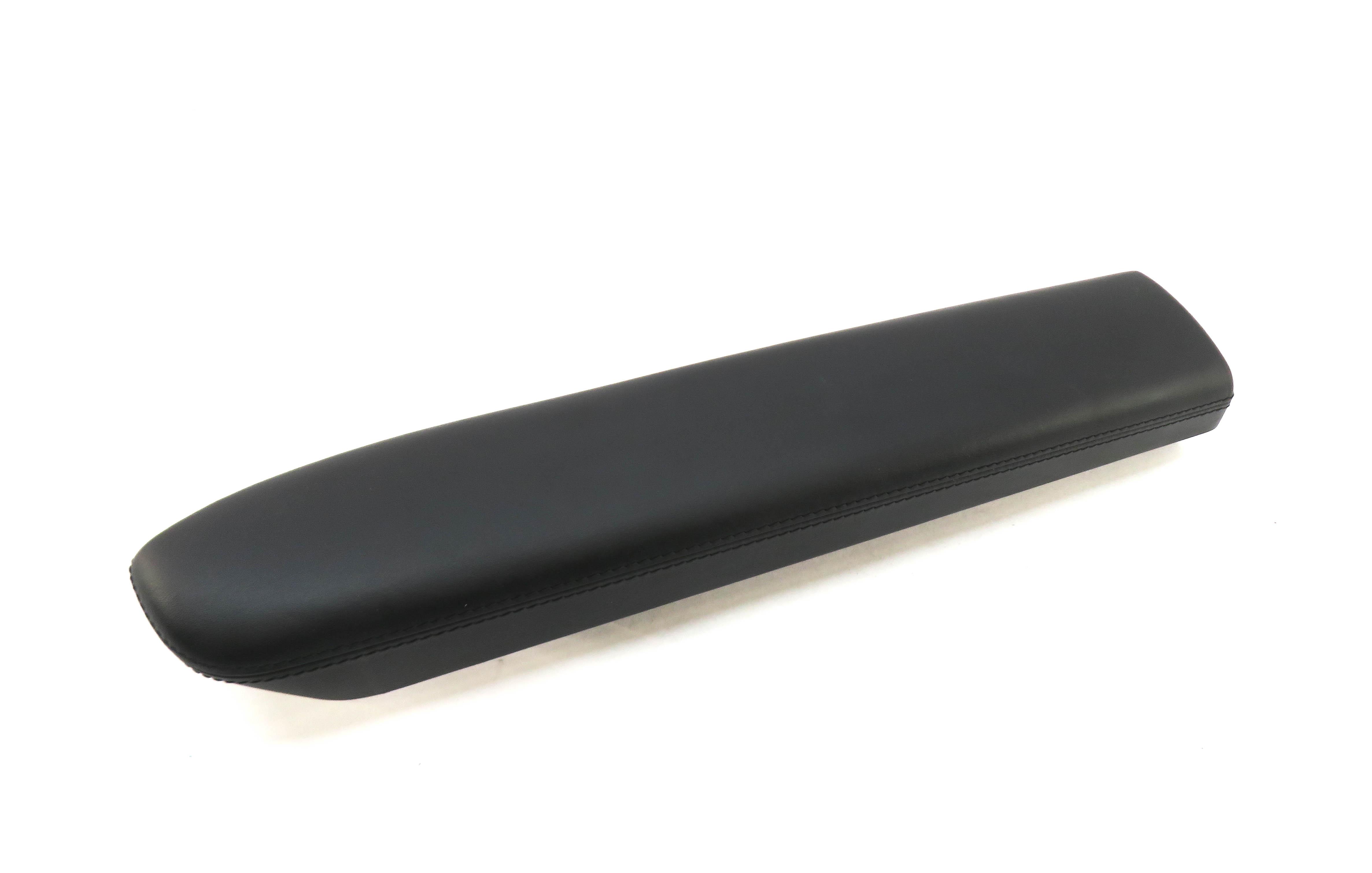 2007 MERCEDES S550 (W221) LEFT REAR DOOR ARMREST ARM REST (BLACK LEATHER) — exact item pictured