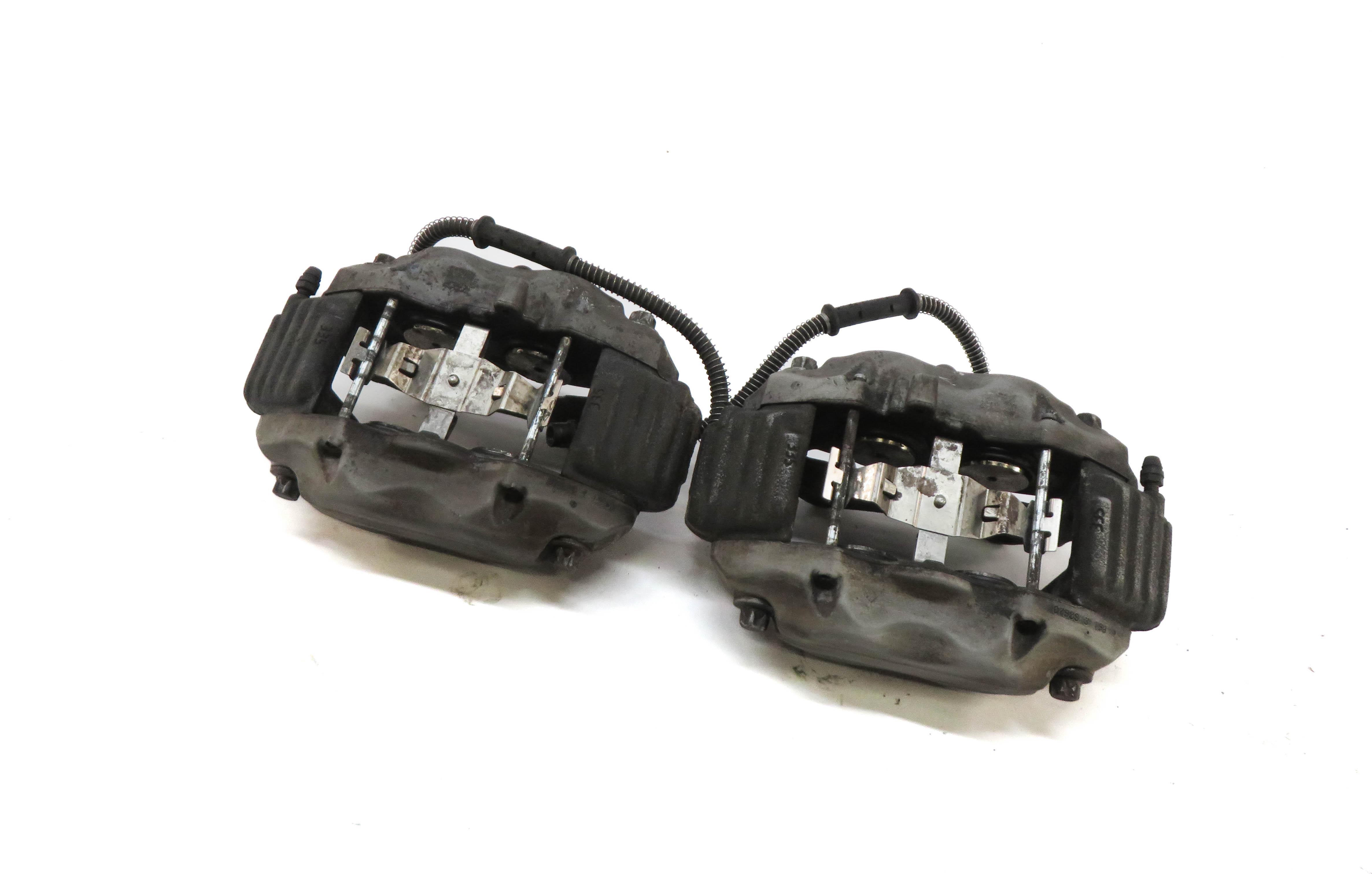 2007-2013 MERCEDES CL550 S400 S550 (W216 W221) FRONT BRAKE CALIPER SET (BREMBO) — exact item pictured