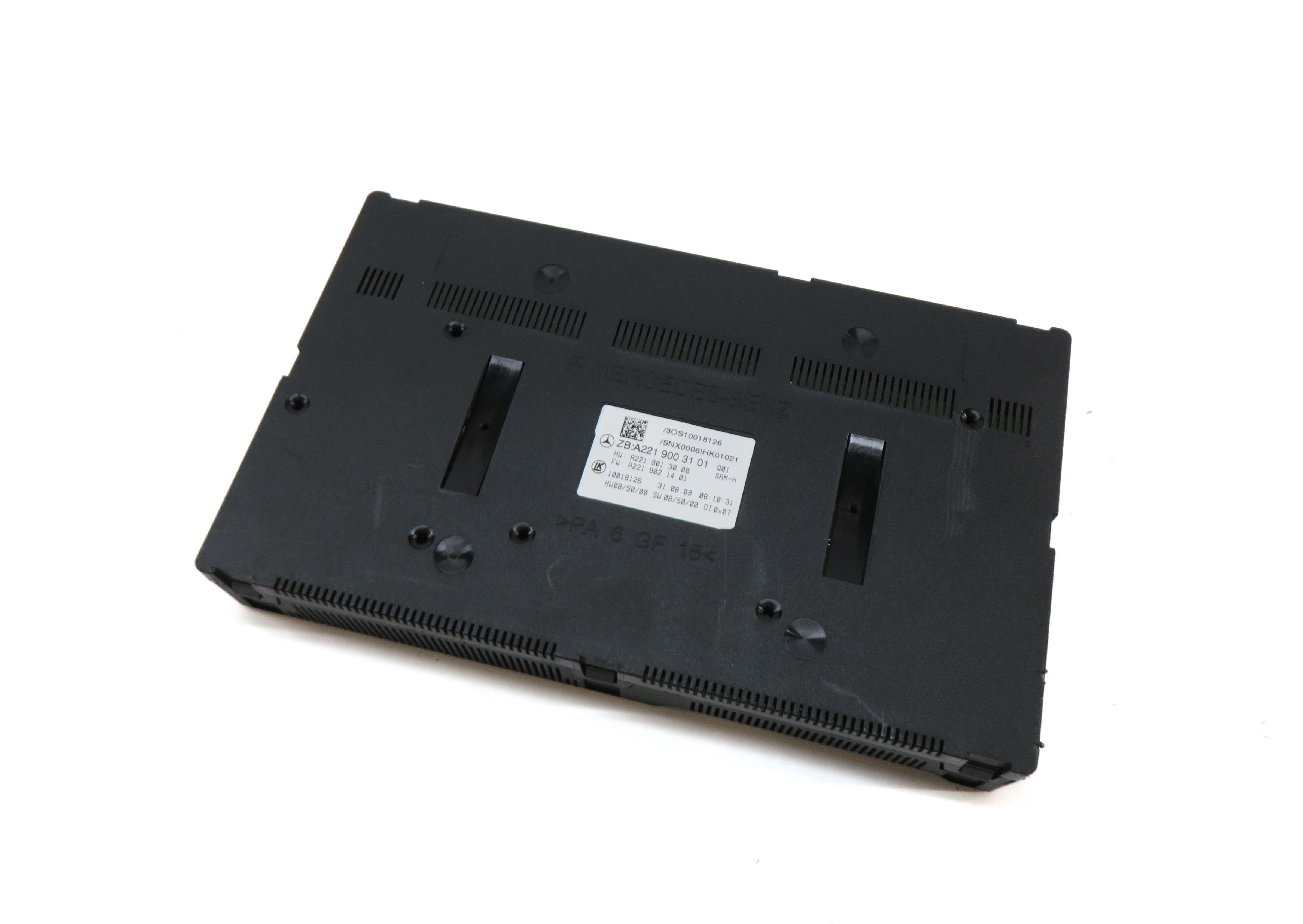 2010 MERCEDES S400 (W221) HYBRID - REAR SIGNAL ACQUISITION CONTROL MODULE SAM — exact item pictured