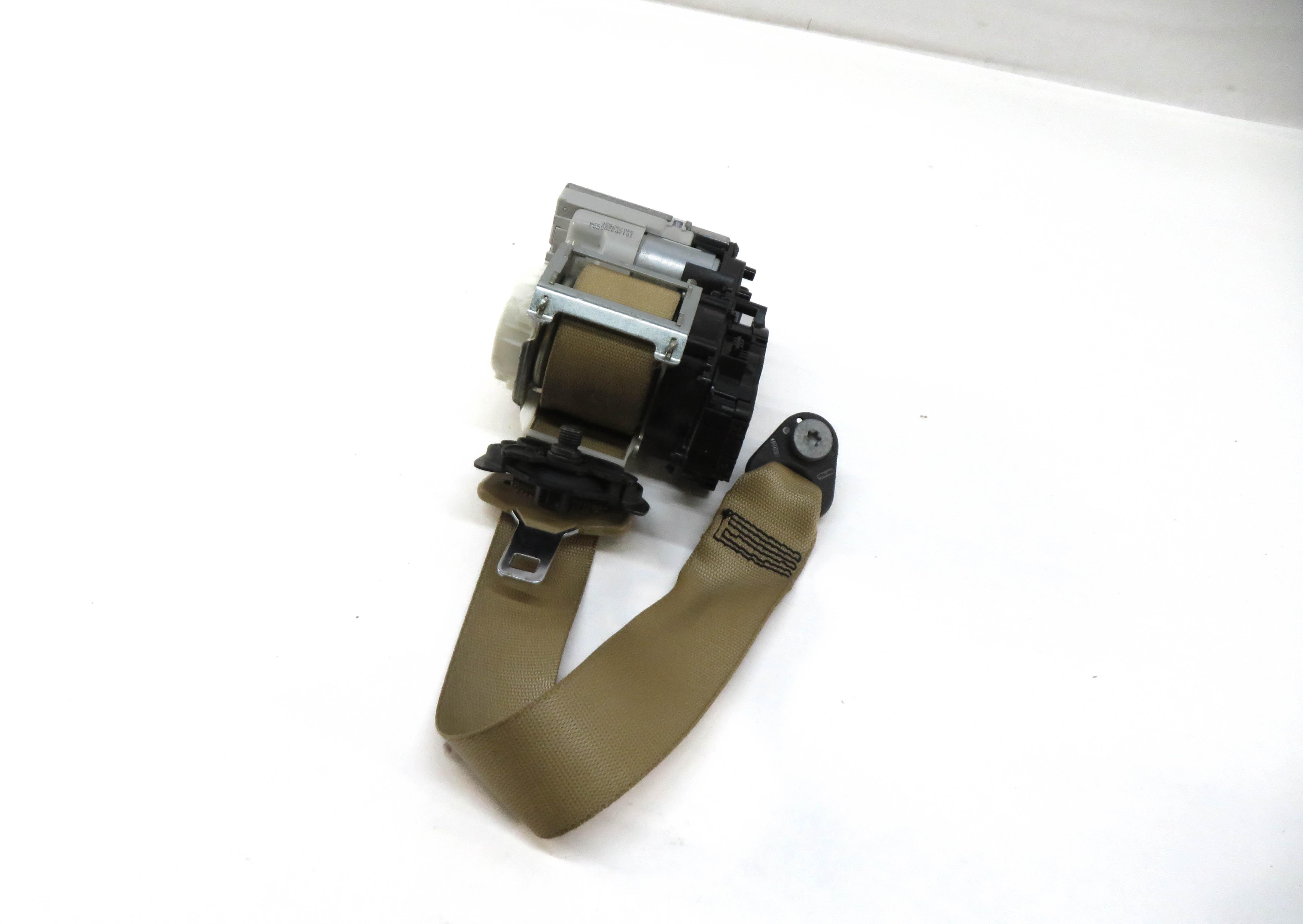2010 MERCEDES BENZ S-CLASS (W221) LEFT FRONT DRIVER SEATBELT RETRACTOR (BEIGE) — exact item pictured