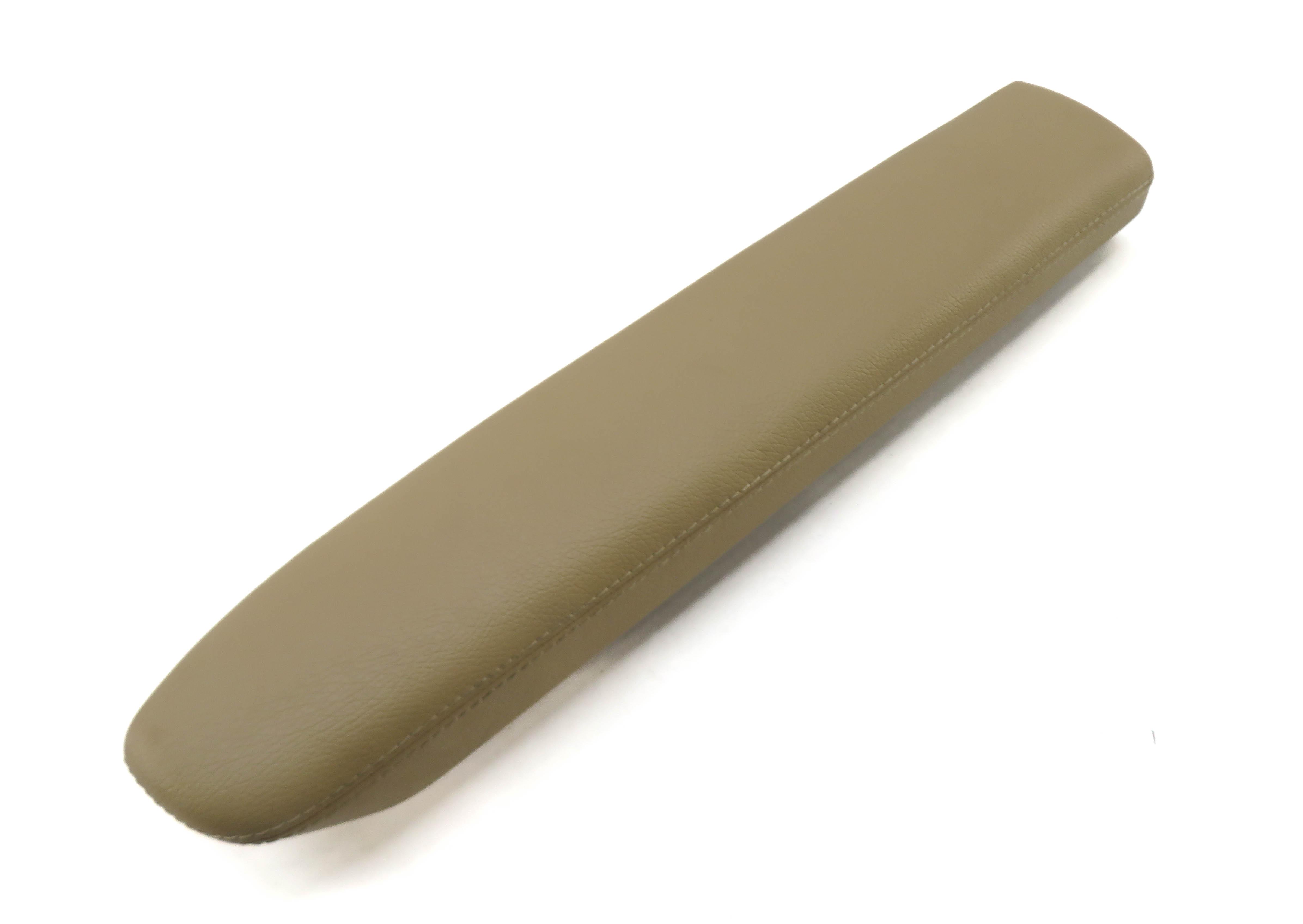 2010 MERCEDES S400 (W221) LEFT REAR DOOR ARMREST (BROWN LEATHER 214A) — exact item pictured