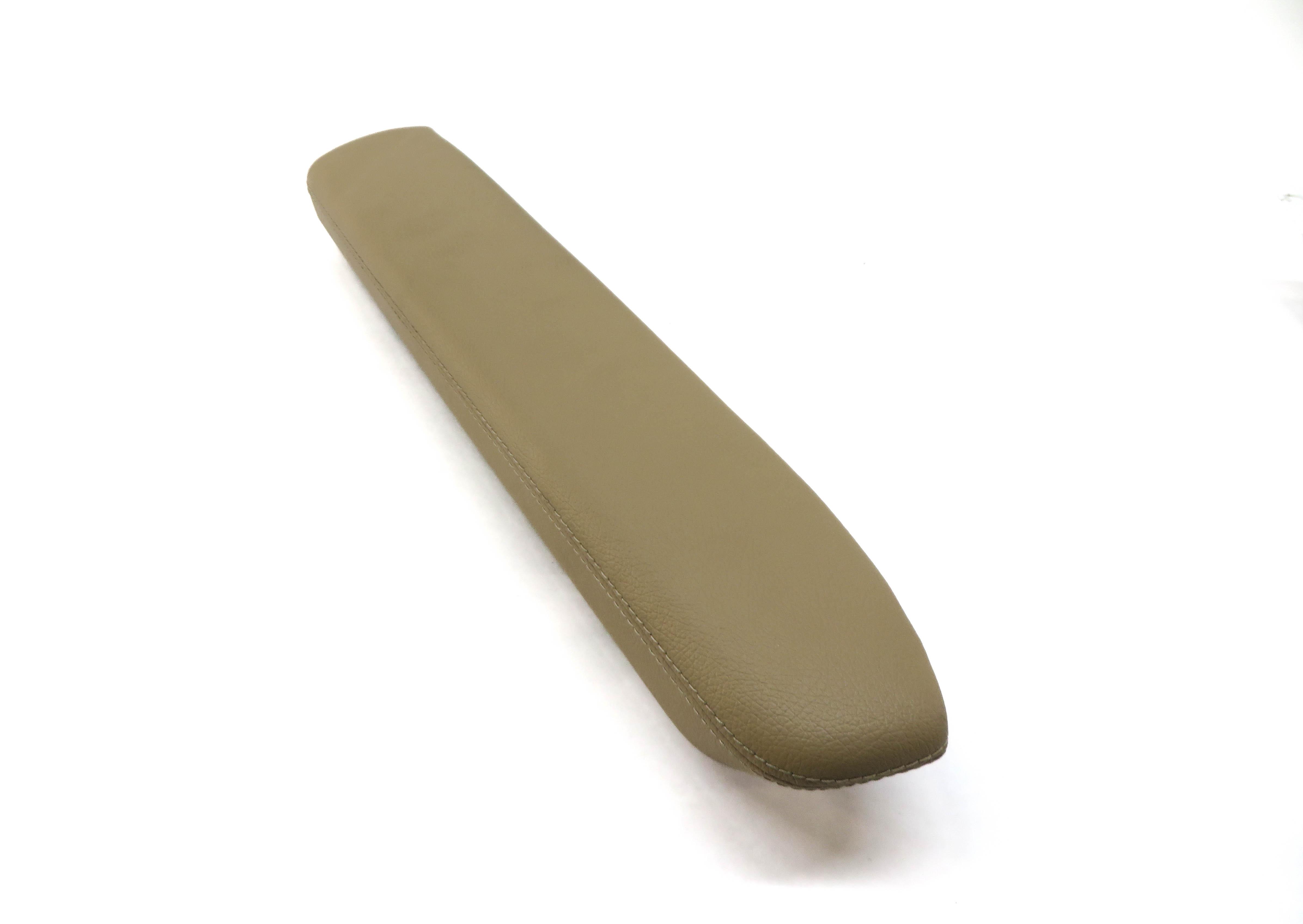 2010 MERCEDES S400 (W221) RIGHT REAR DOOR ARMREST (BROWN LEATHER 214A) — exact item pictured