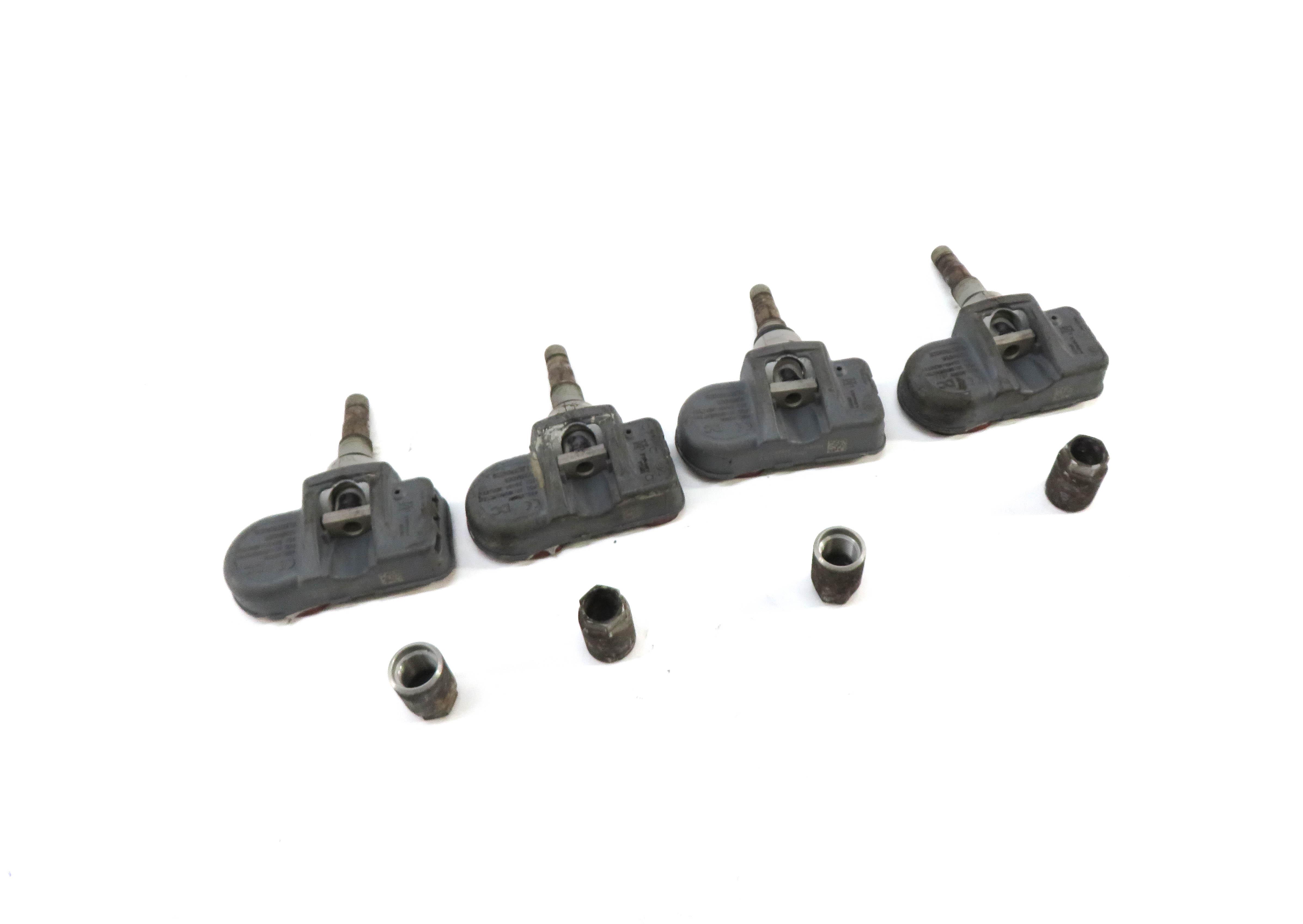2010 MERCEDES S400 (W221) TPMS TIRE AIR PRESSURE SENSOR SET-4 — exact item pictured