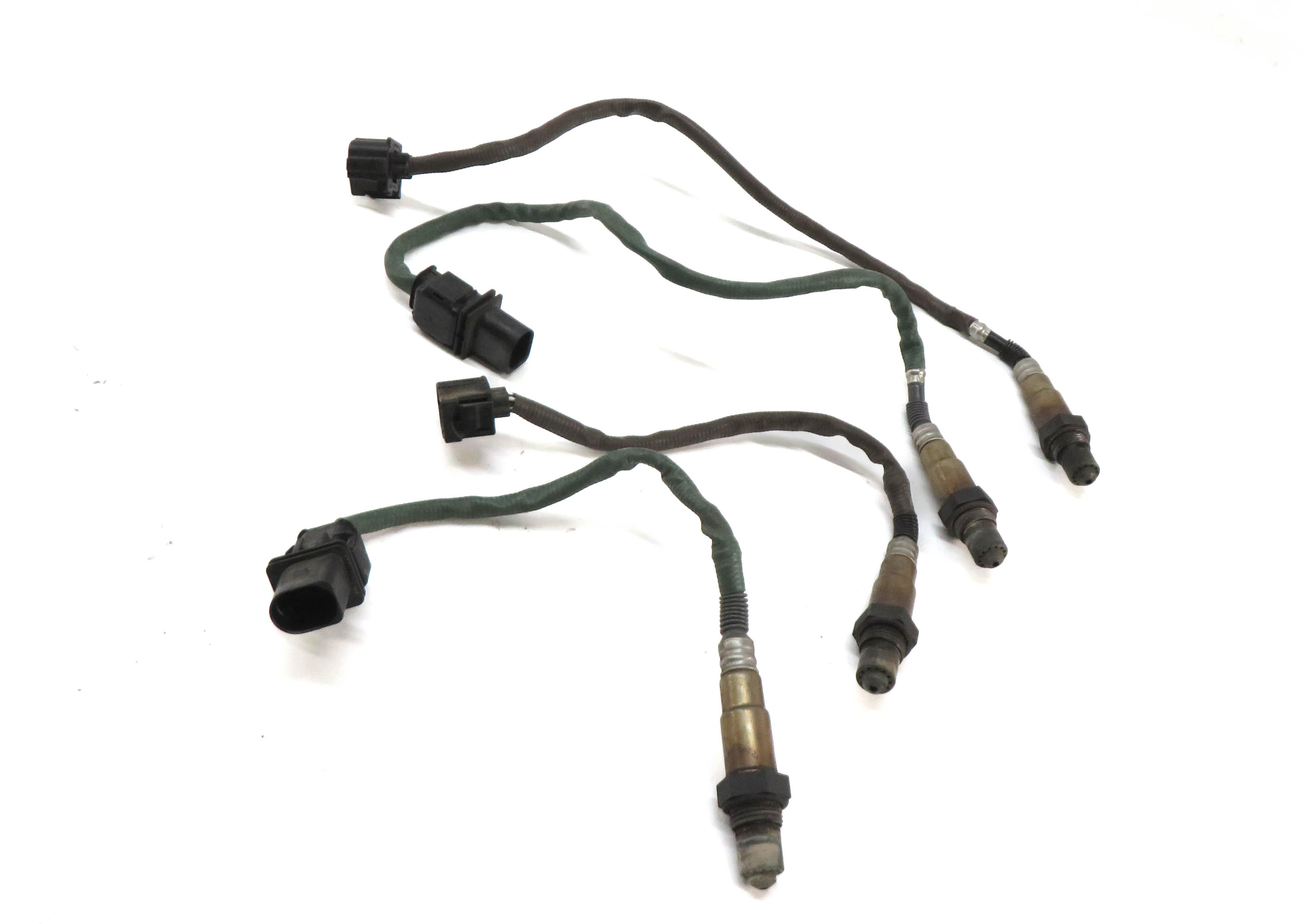 2010 MERCEDES S400 (W221) HYBRID 3.5L PRE POST CAT O2 OXYGEN SENSOR SET-4 — exact item pictured