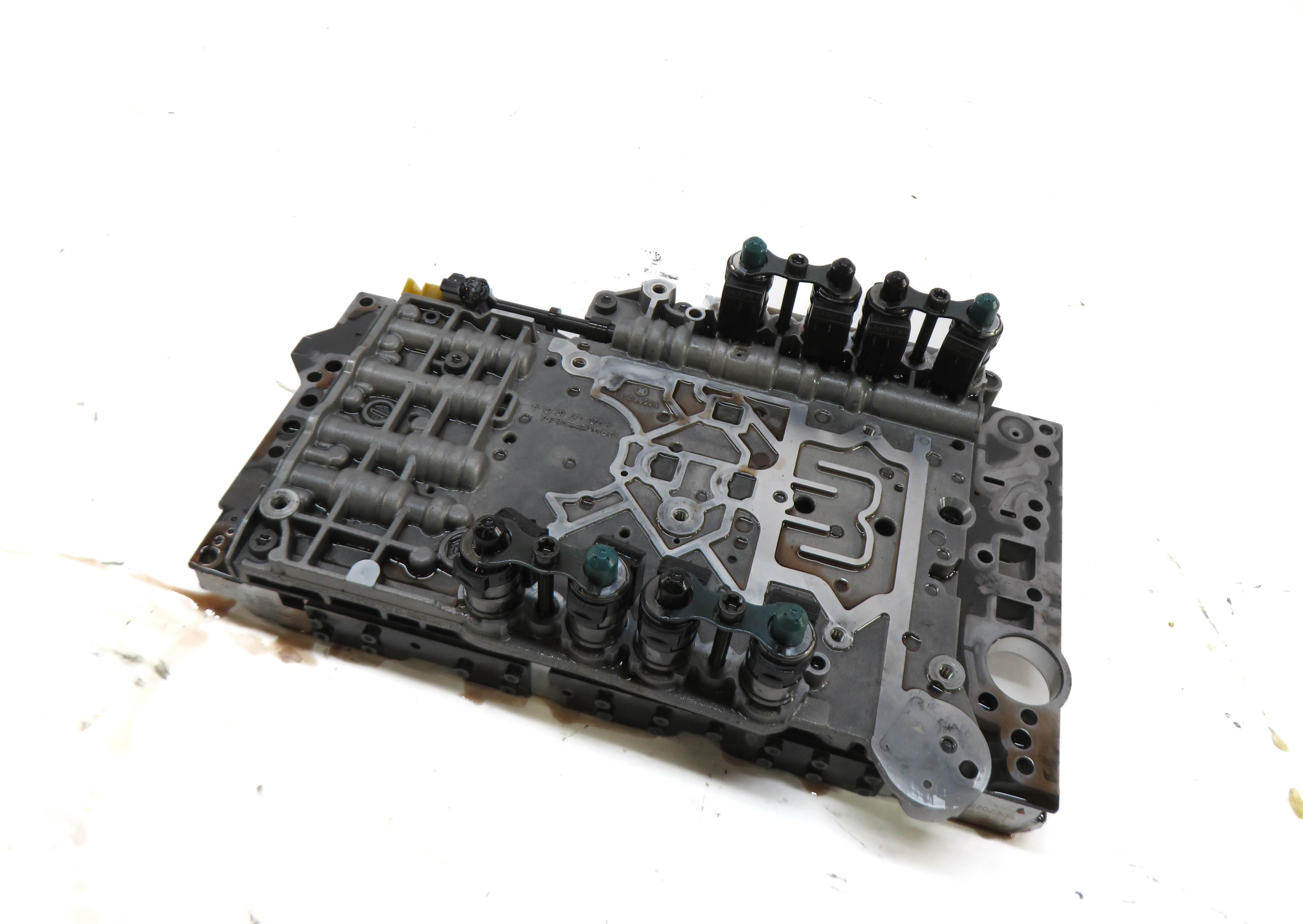 2010-2012 MERCEDES S400 (W221) HYBRID - 722.9 A/T TRANSMISSION VALVE BODY BLOCK — exact item pictured