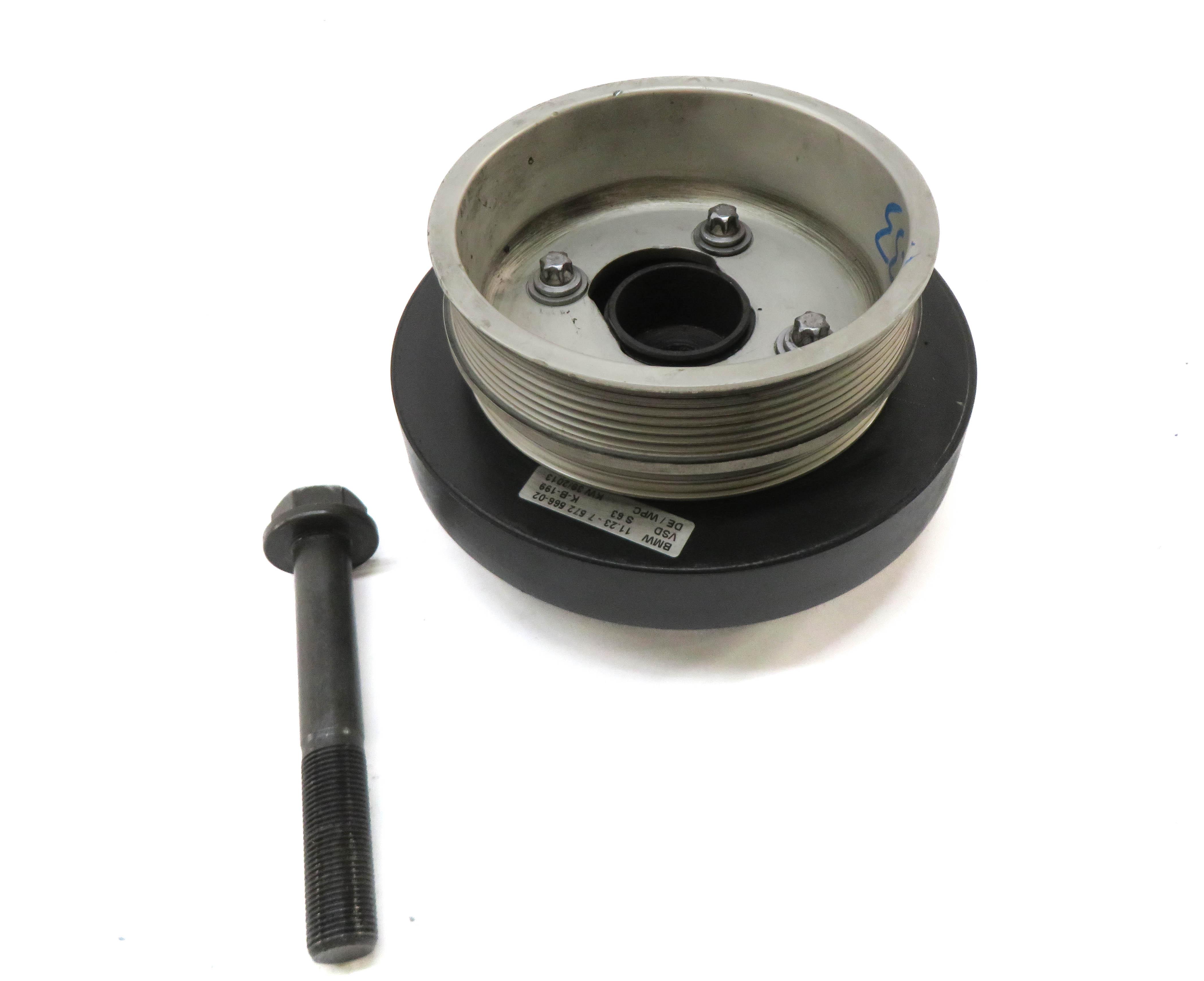2010-2019 BMW M5 M6 X5M X6M (F10 F06 F12 F13 F85 F86) 4.4L S63 HARMONIC BALANCER — exact item pictured