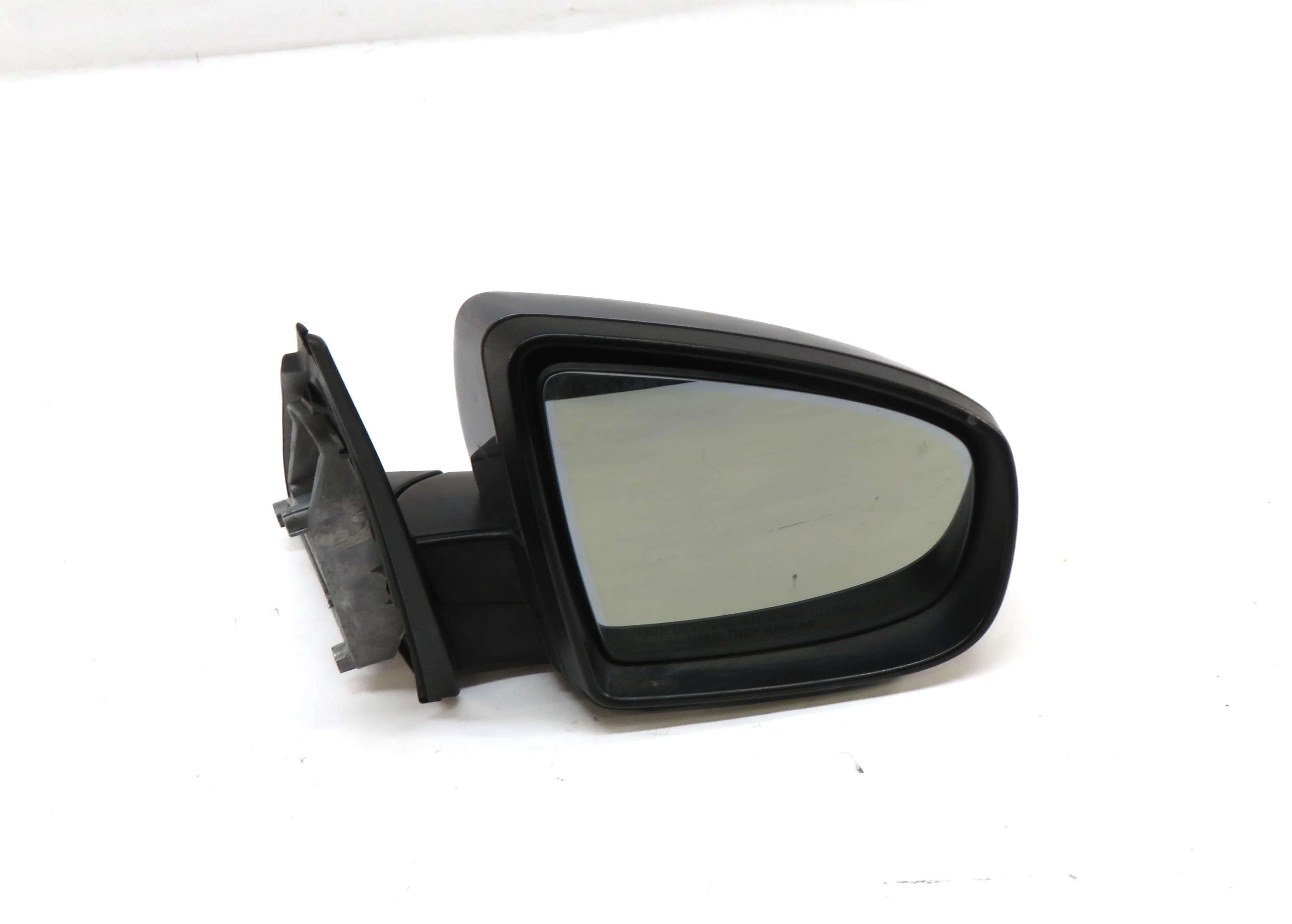 07-13 BMW X5 (E70) RIGHT PASSENGER P-FOLD AUTODIM HEATED DOOR MIRROR (SILVER) — exact item pictured