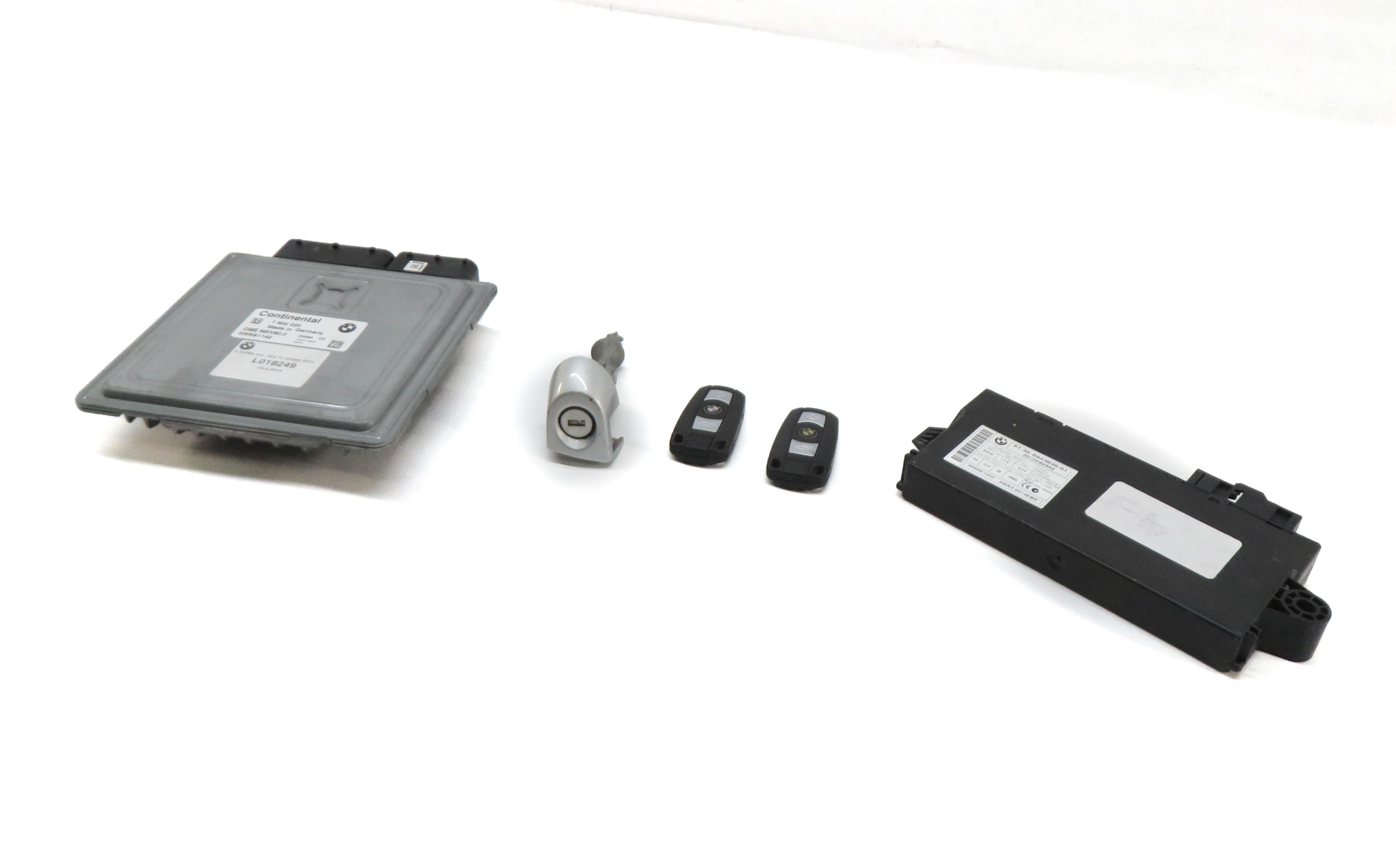 2007 BMW X5 (E70) 3.0L N52 ENGINE ECM DME CAS3 IMMOBILIZER MODULE KEY SET — exact item pictured