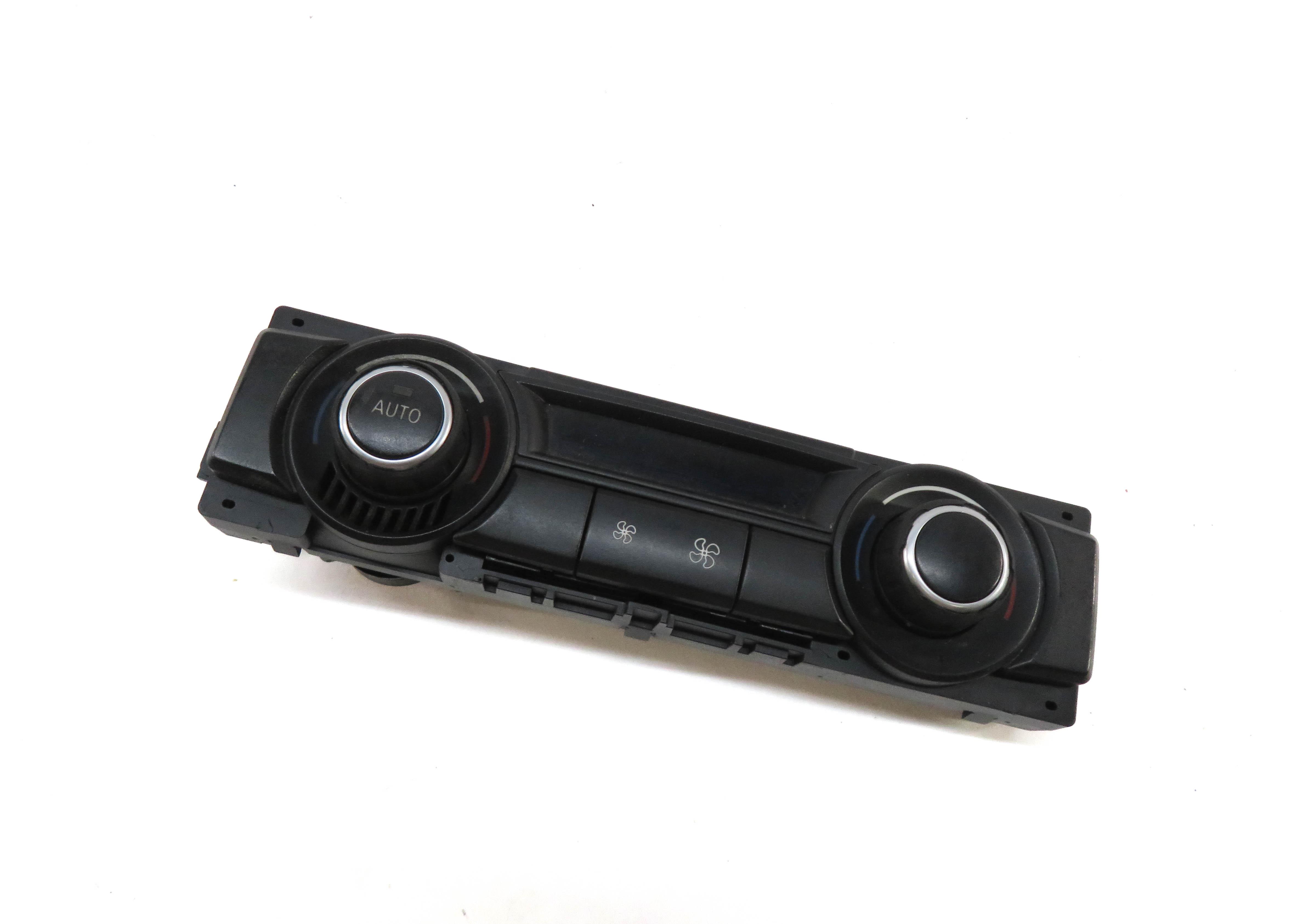 2007-2013 BMW X5 (E70) REAR HEATER A/C CLIMATE TEMPERATURE CONTROL PANEL — exact item pictured