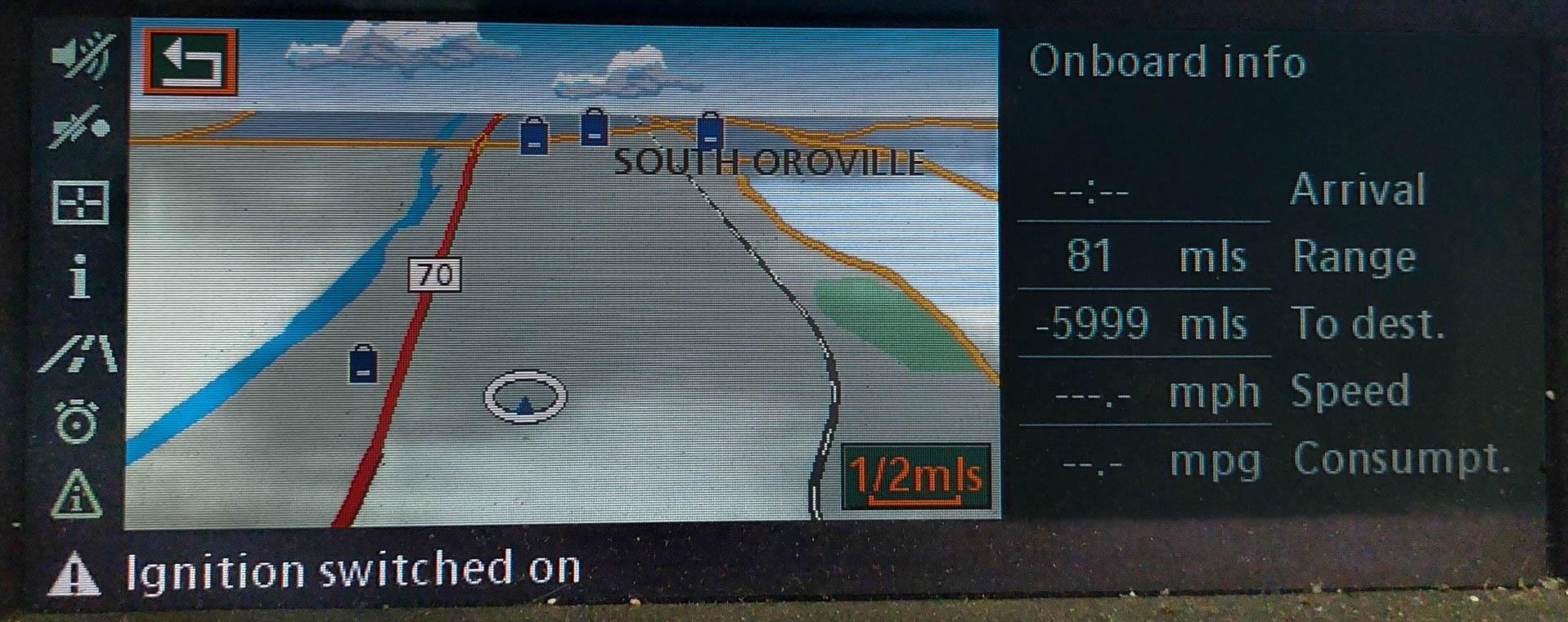 07-10 BMW X5 X6 (E70 E71) STEREO GPS NAVIGATION MEDIA INFORMATION DISPLAY SCREEN — exact item pictured