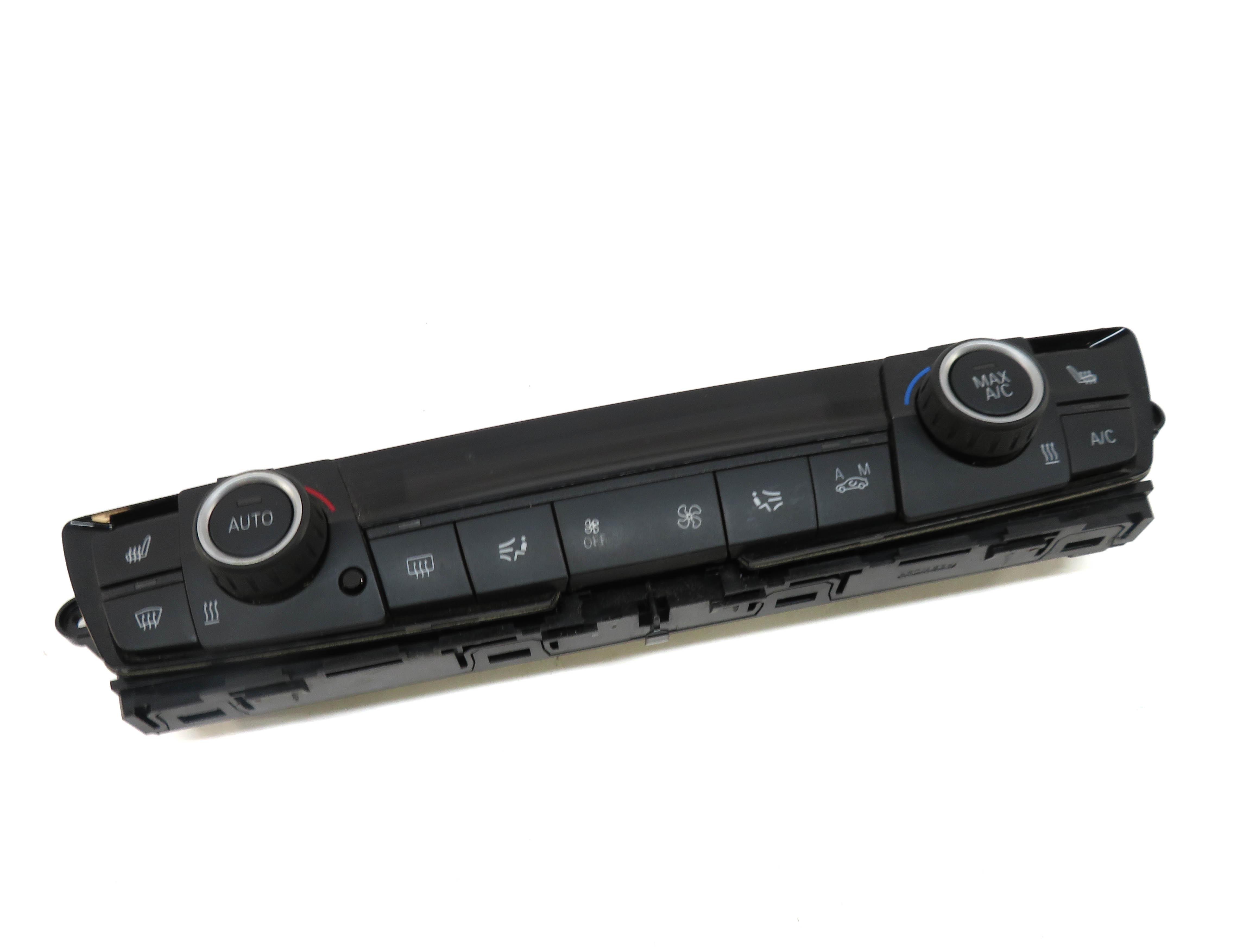 12-14 BMW 3 4 (F30 F32) FRONT TEMPERATURE A/C HEATER HEATED SEAT CLIMATE CONTROL — exact item pictured