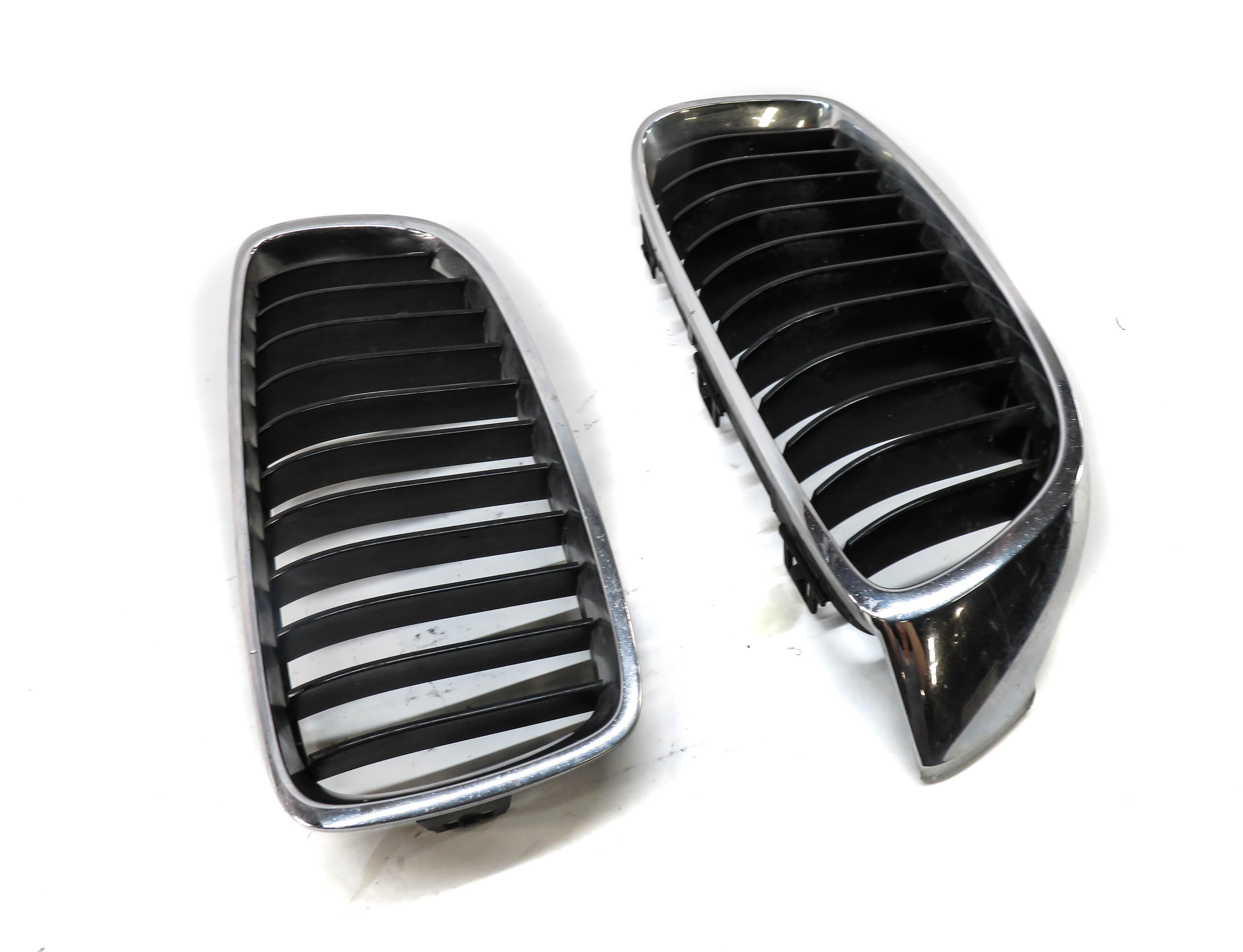 2014-2017 BMW 428i 430i 435i 440i (F32) FRONT LEFT & RIGHT HOOD VENT GRILLE SET — exact item pictured