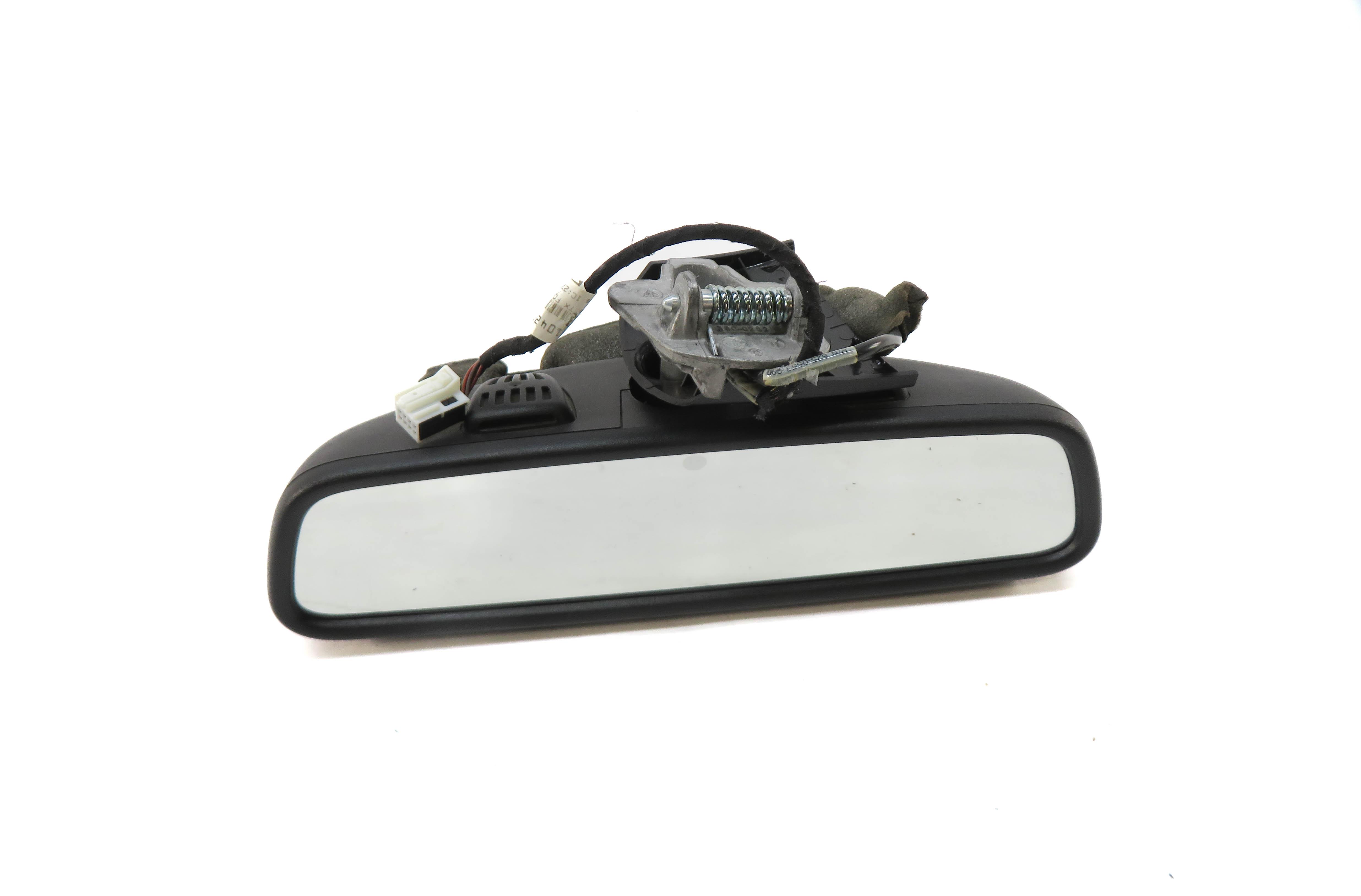 2008-2015 MERCEDES C GLK CLASS (W204 X204) REARVIEW MIRROR w/ COMPASS (BLACK) — exact item pictured