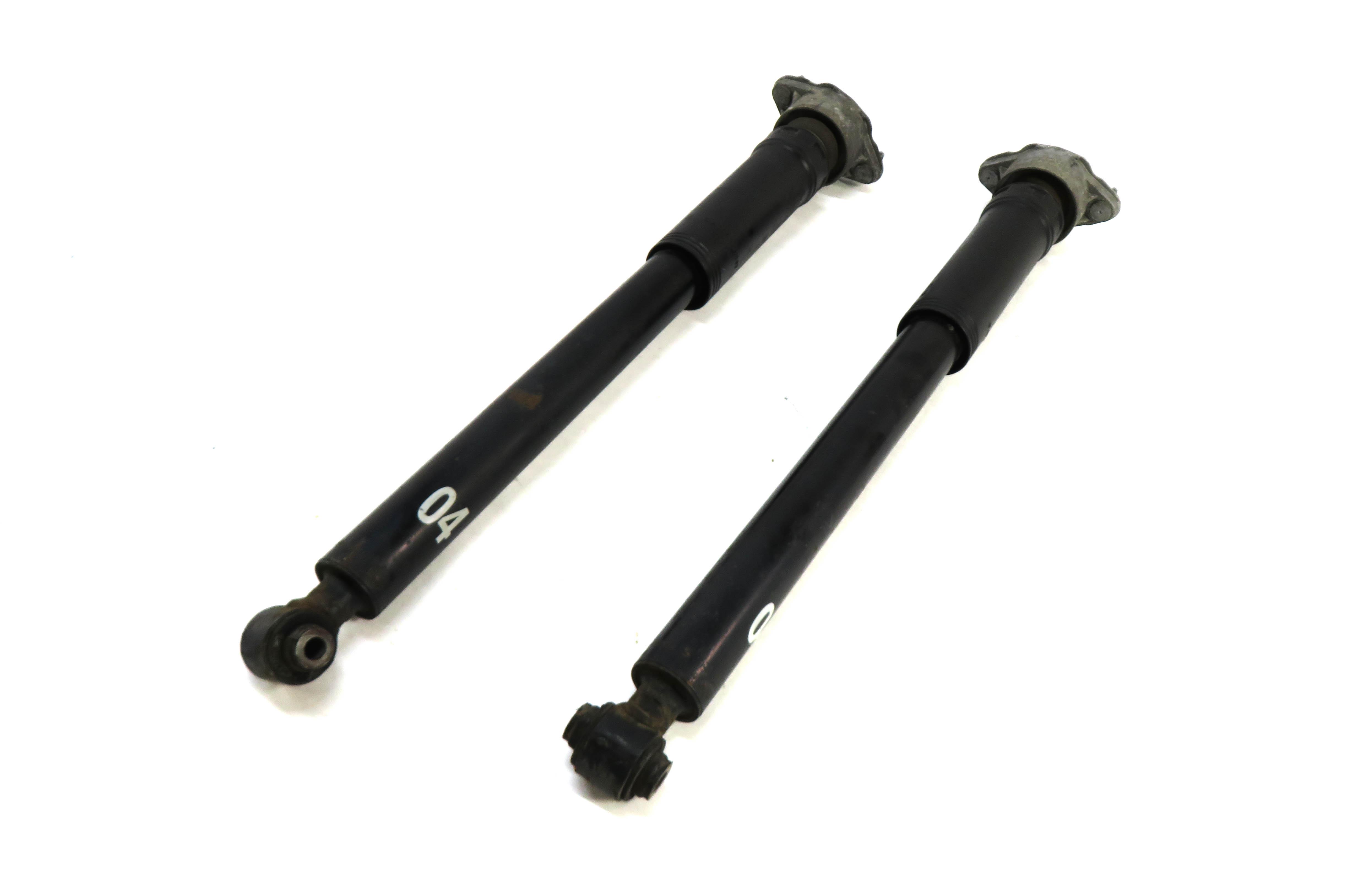 2013 MERCEDES C250 (C204) LEFT & RIGHT REAR SPORT SUSPENSION SHOCK STRUT SET — exact item pictured