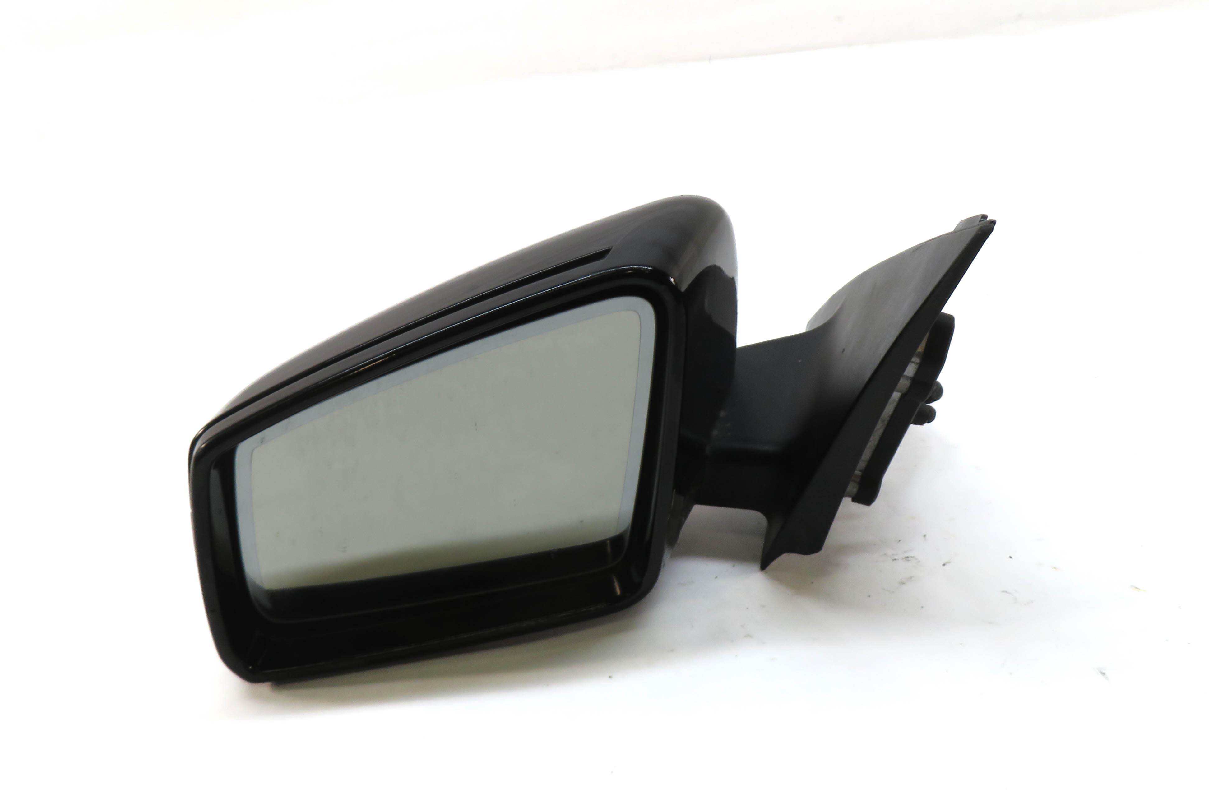 12-15 MERCEDES C250 C350 C63 (W204) LEFT - HEAT MEM AUTODIM DOOR MIRROR (BLACK) — exact item pictured