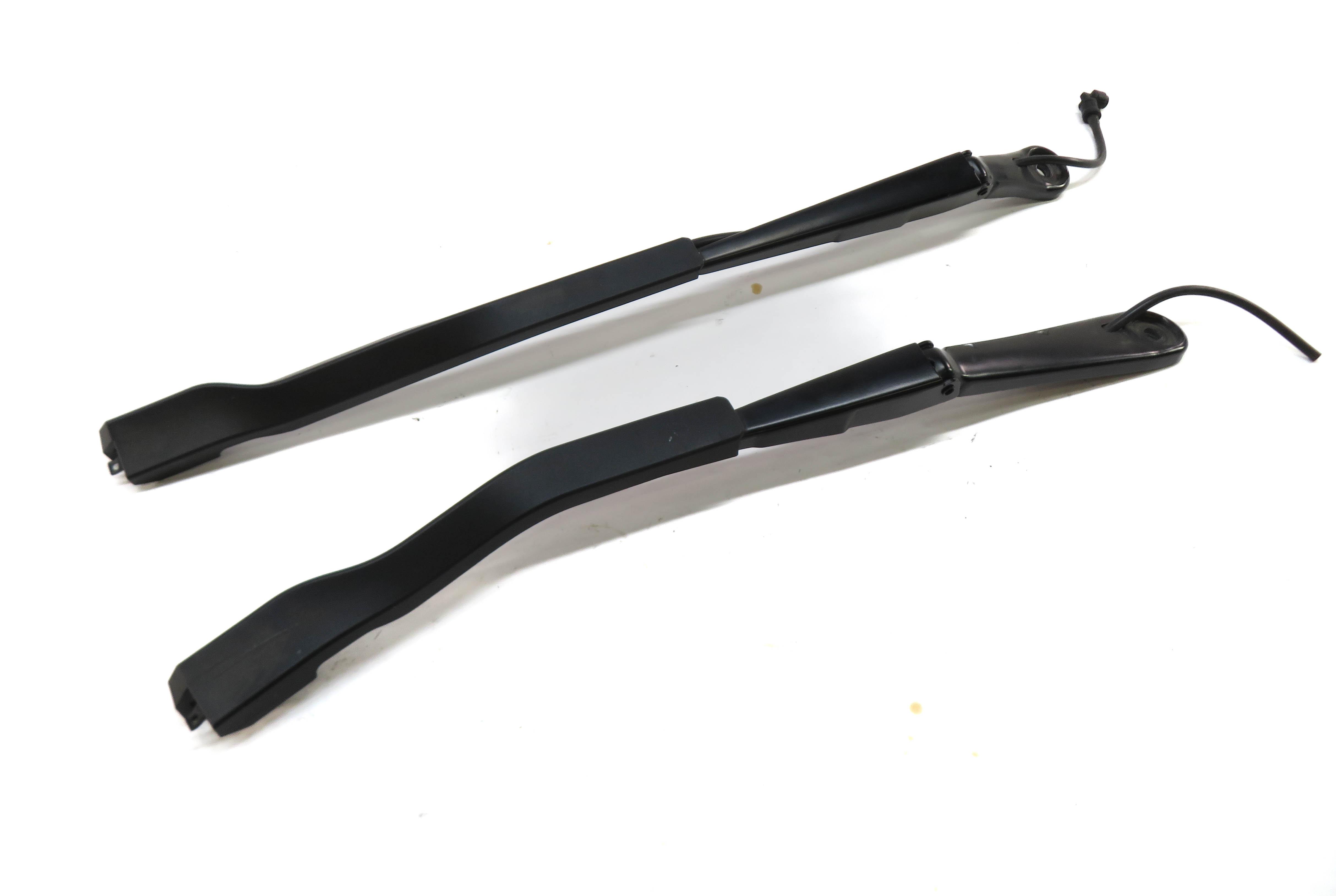 13-19 BMW 3-SERIES M3 (F30 F80 G20) FRONT LEFT & RIGHT WINDSHIELD WIPER ARM SET — exact item pictured
