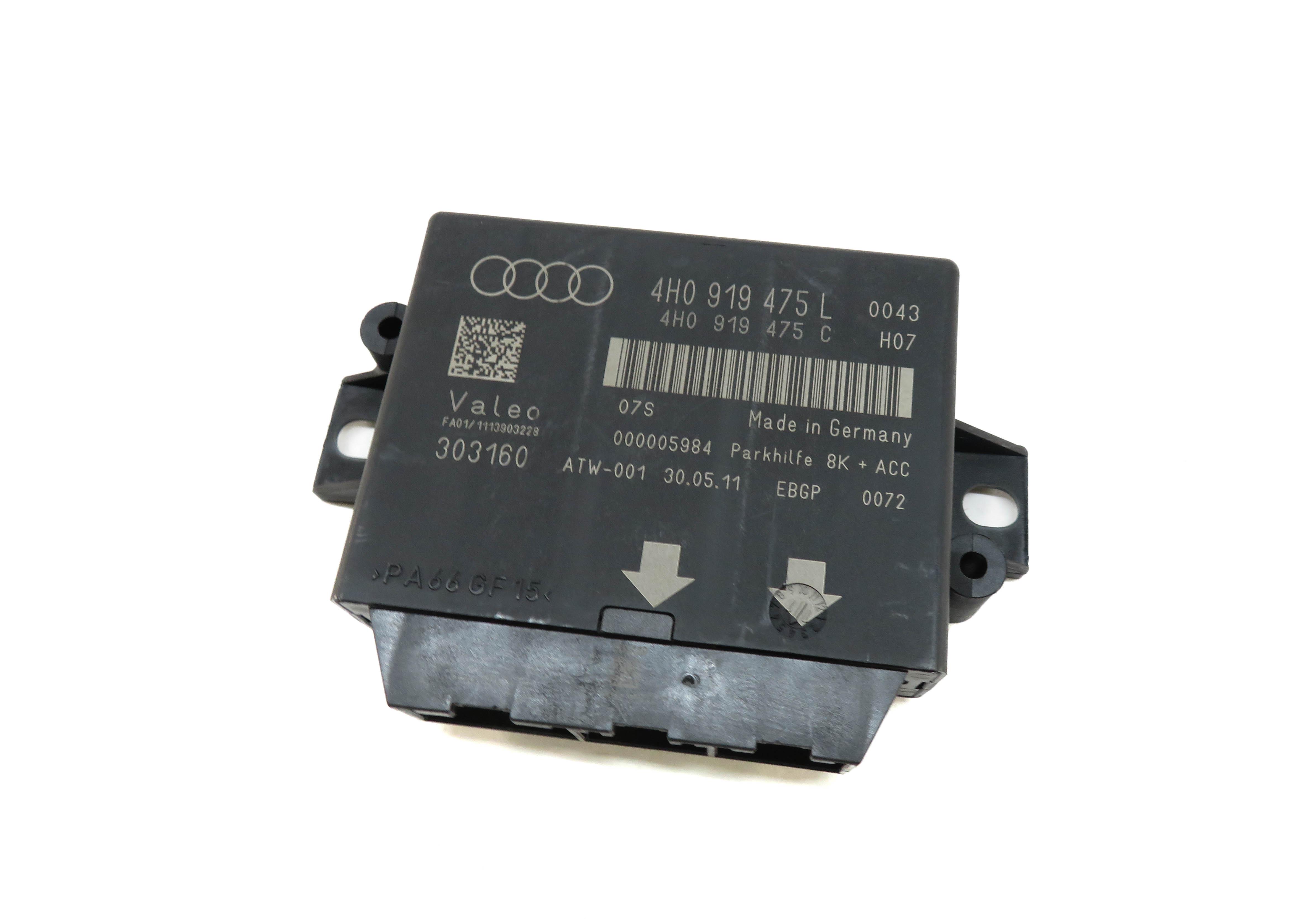 2012-2015 AUDI A6 S6 A7 S7 RS7 (C7 4G8) PDC PARK DISTANCE SENSOR CONTROL MODULE — exact item pictured
