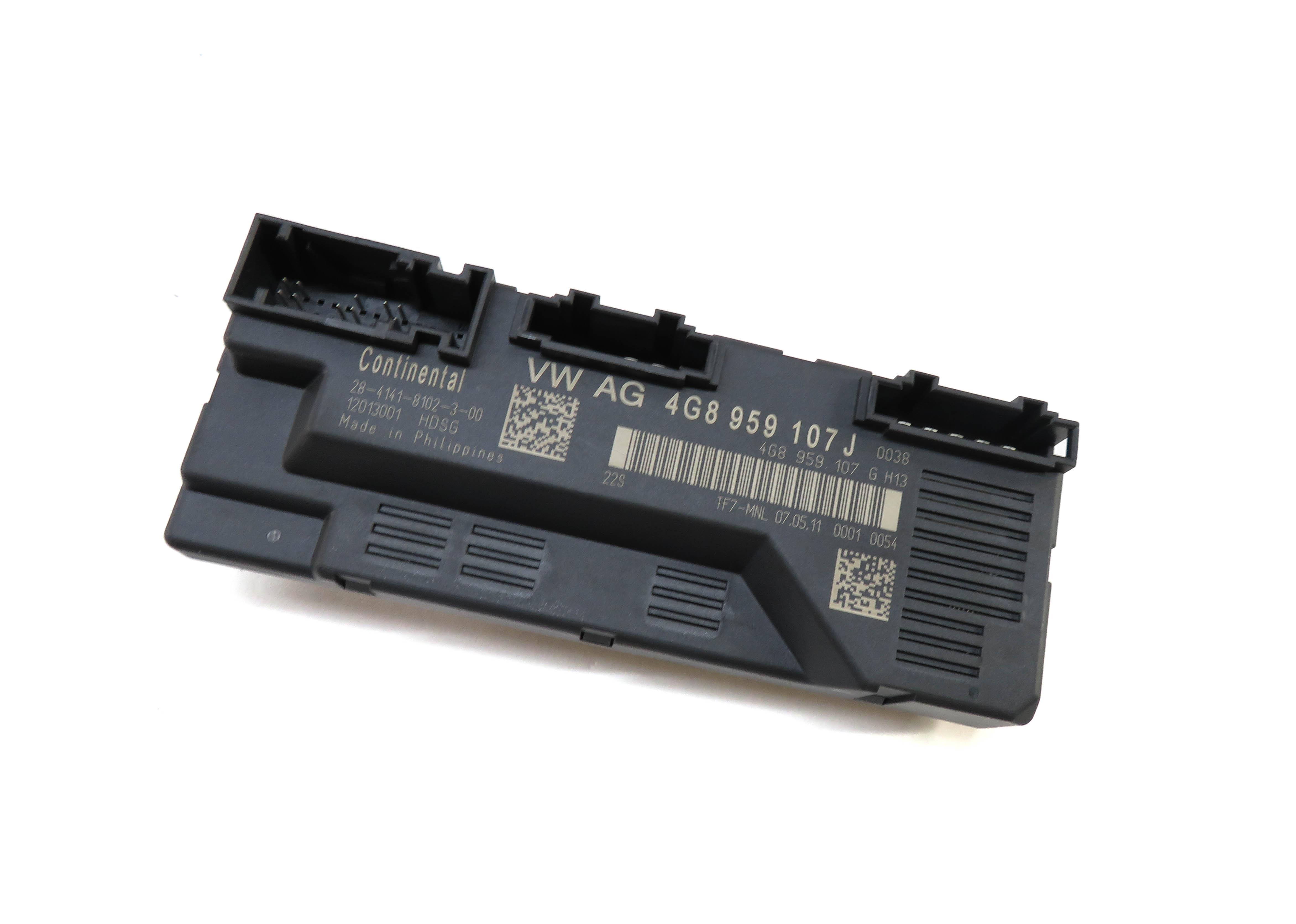 2012 AUDI A7 (C7 4G8) REAR TRUNK TAILGATE LIFT LIFTGATE CONTROL MODULE — exact item pictured