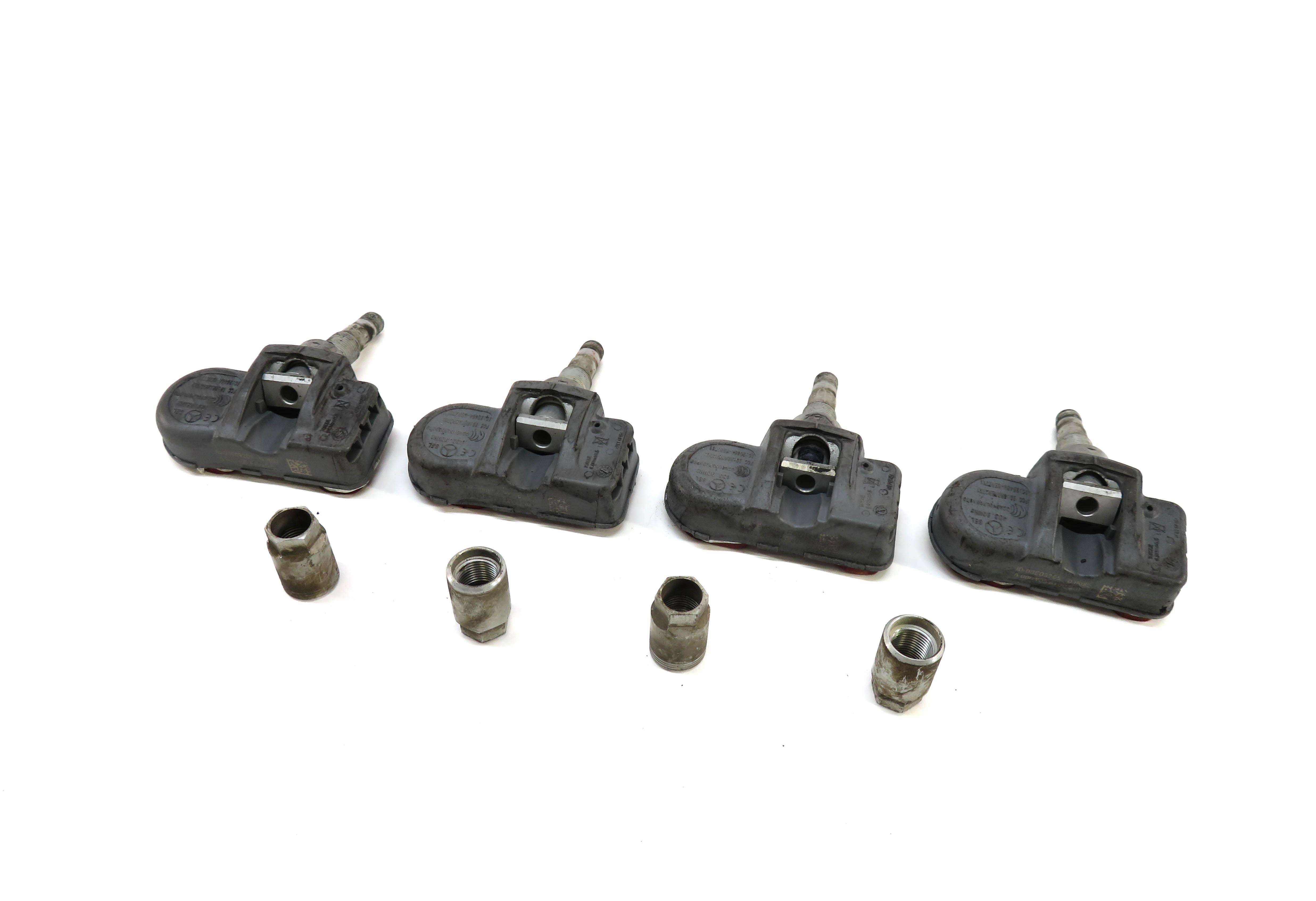2011 MERCEDES C300 (W204) TPMS TIRE AIR PRESSURE SENSOR SET-4 — exact item pictured