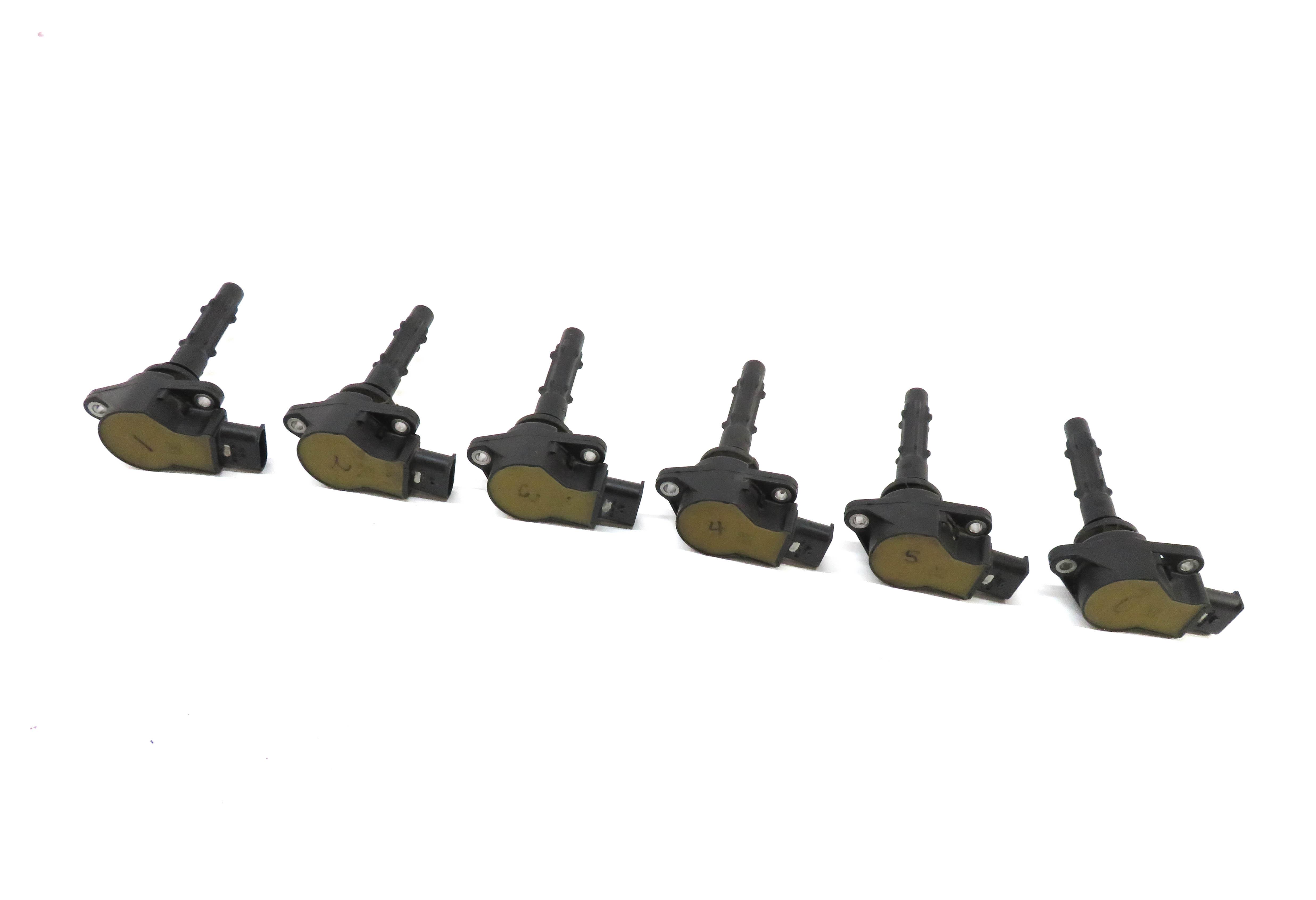 2010-2013 MERCEDES C300 C350 E350 GLK350 S400 (W204 W211 X204) FUEL INJECTOR SET — exact item pictured