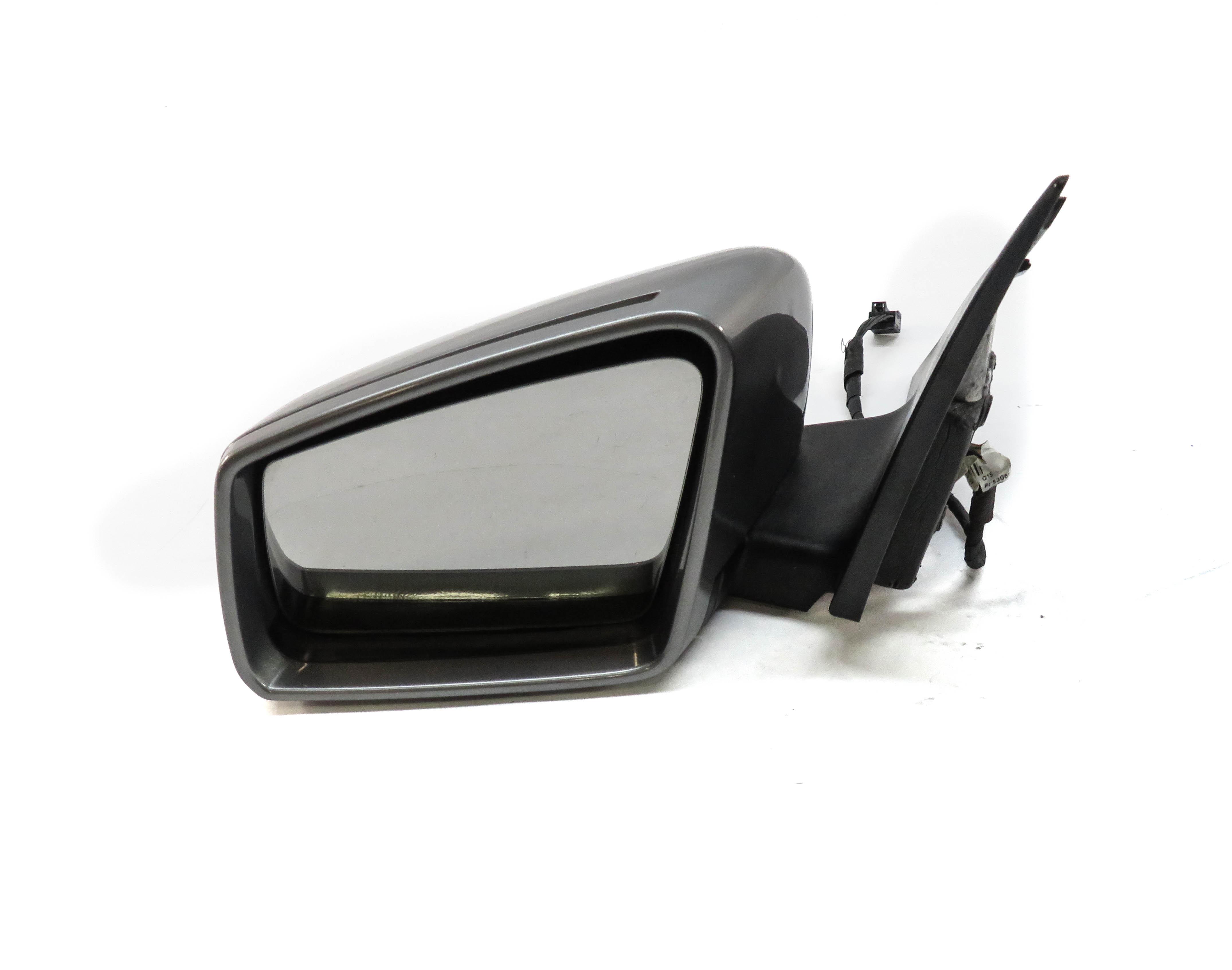 2010-2011 MERCEDES C250 C300 (W204) LEFT DRIVER HEATED DOOR MIRROR (SILVER 792U) — exact item pictured