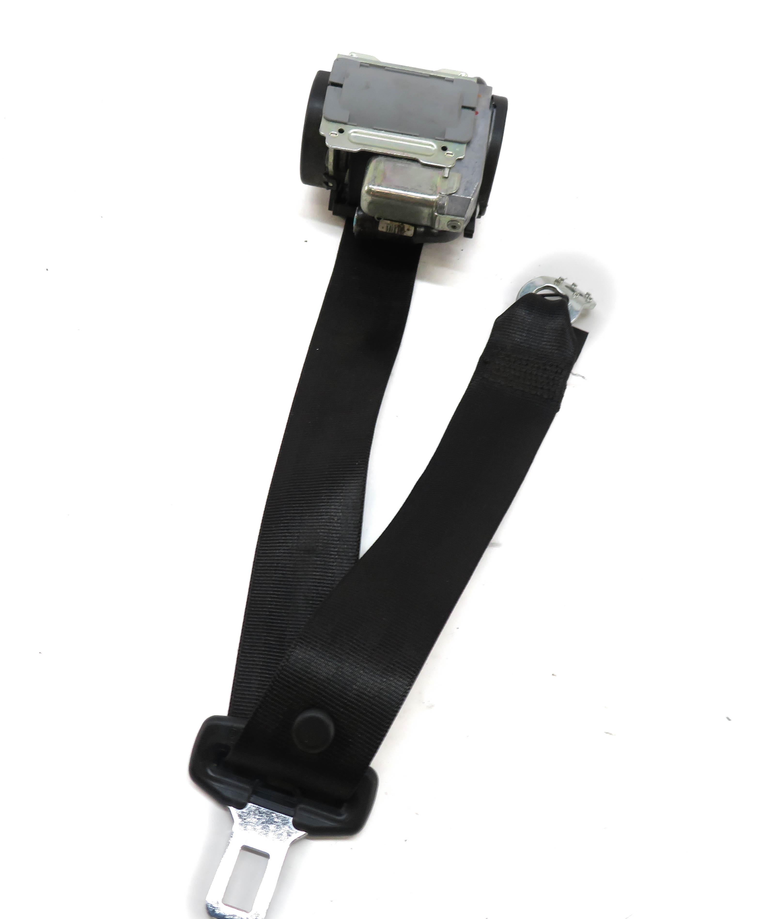 2010 AUDI A5 (B8 8T) CONVERTIBLE - RIGHT REAR SEAT SEATBELT RETRACTOR (BLACK) — exact item pictured