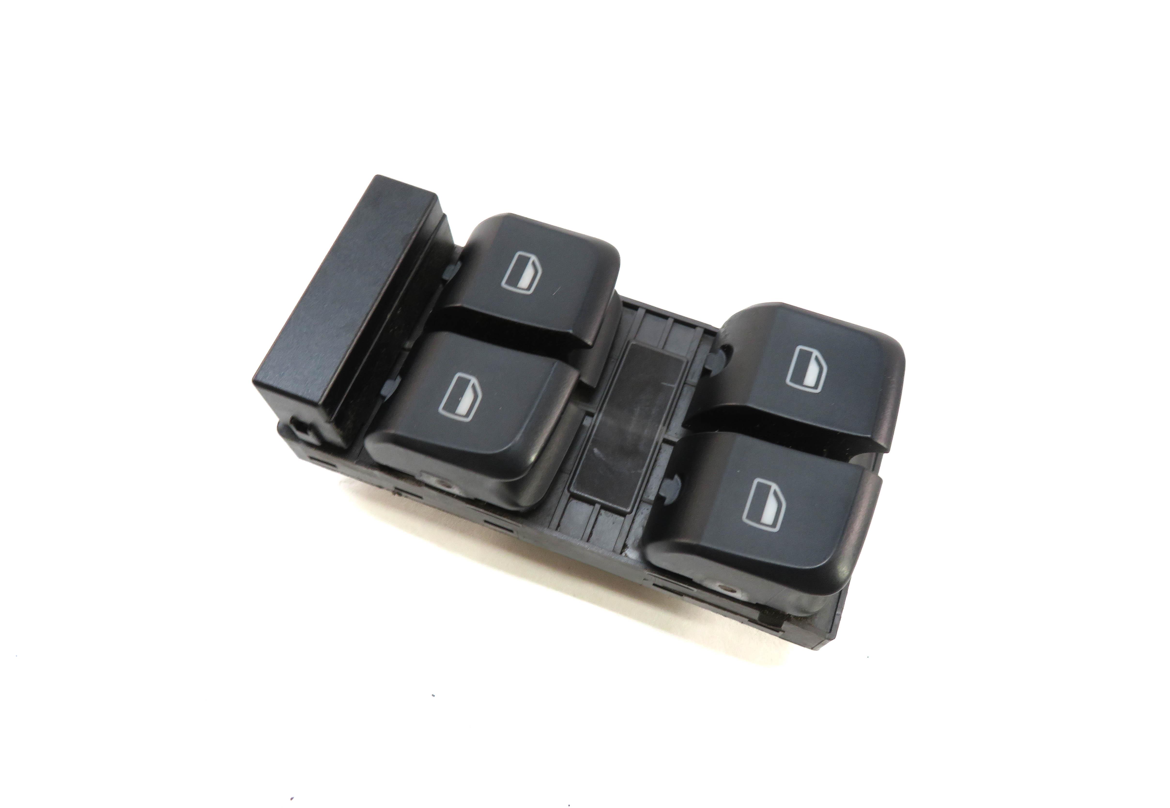 2010-2012 AUDI A5 S5 (B8 8T) CONVERTIBLE - LEFT DRIVER DOOR MASTER WINDOW SWITCH — exact item pictured