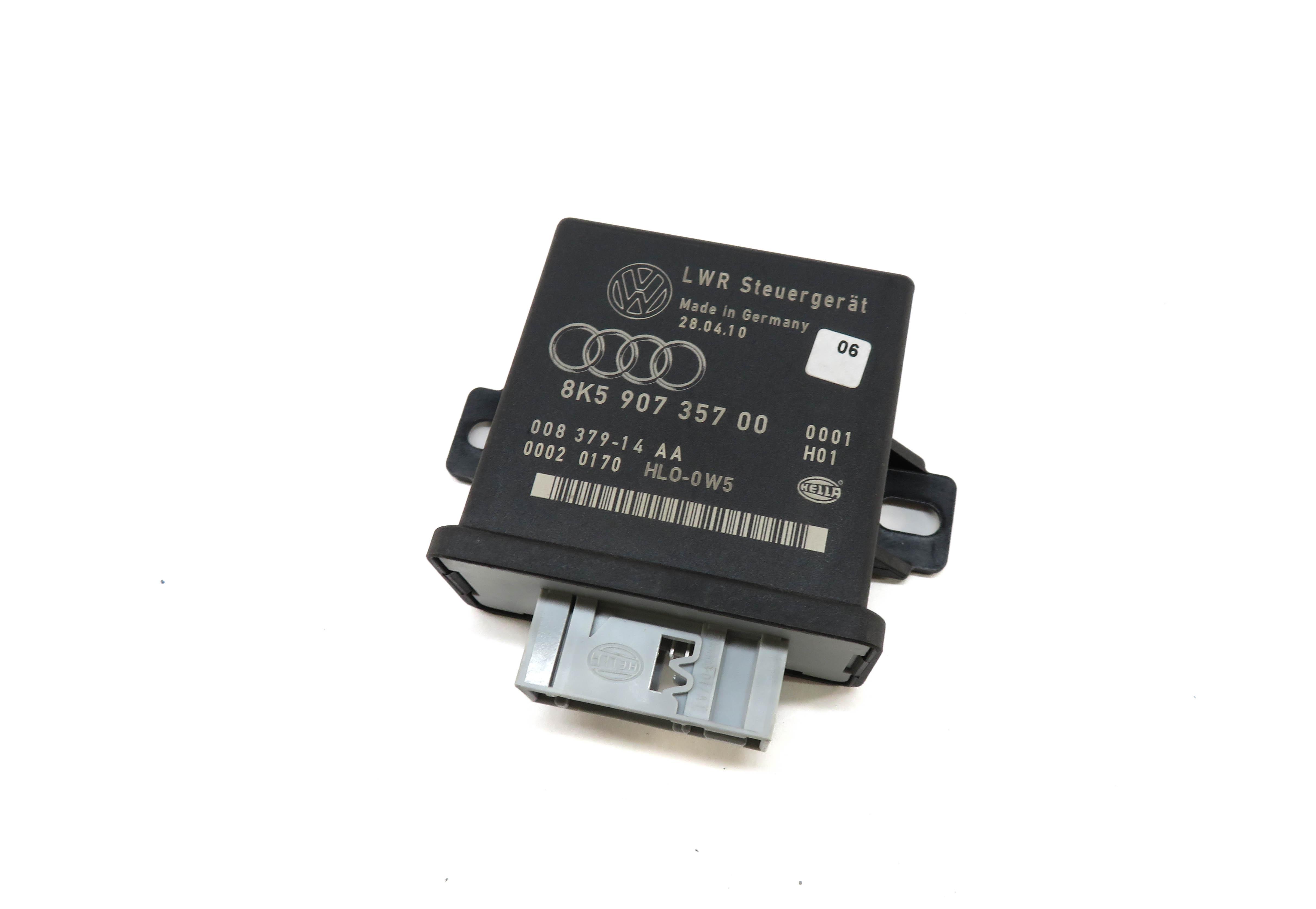 2010 AUDI A5 (B8 8T) HEADLIGHT RANGE CONTROL MODULE — exact item pictured